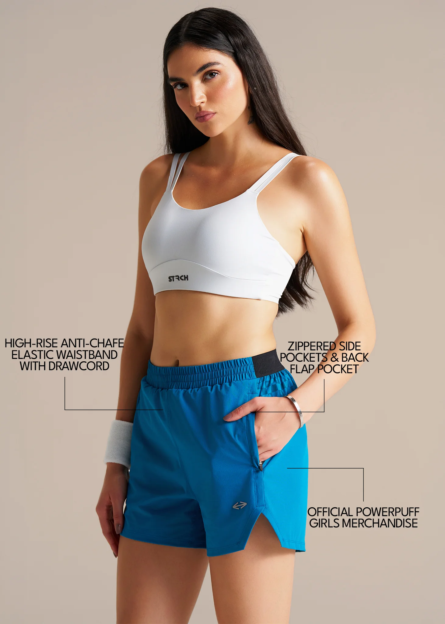 AirLite Training Shorts - Teal - Image 3
