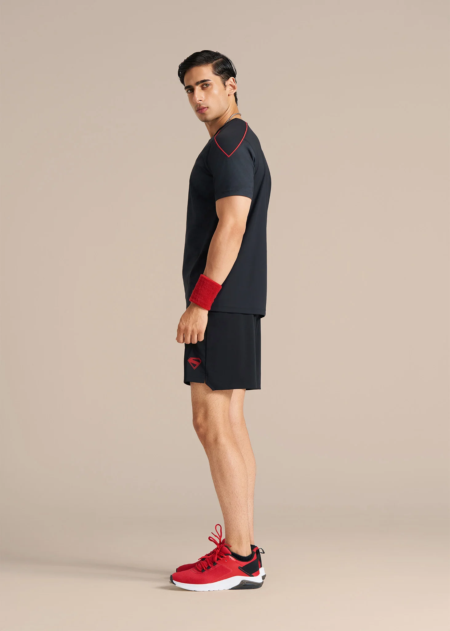 Krypton Strike Men's Training Short - Black - Image 4