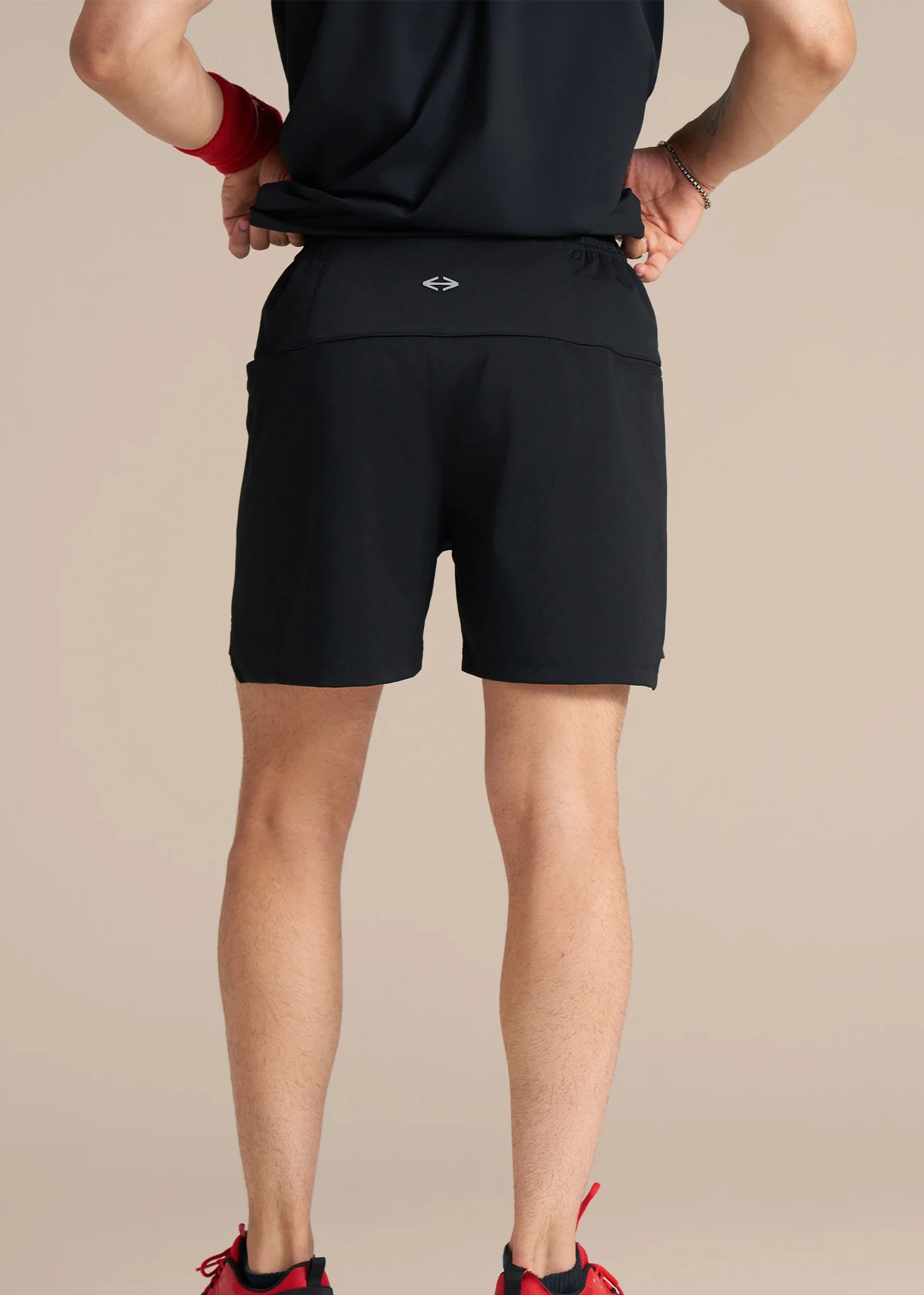Krypton Strike Men's Training Short - Black - Image 7