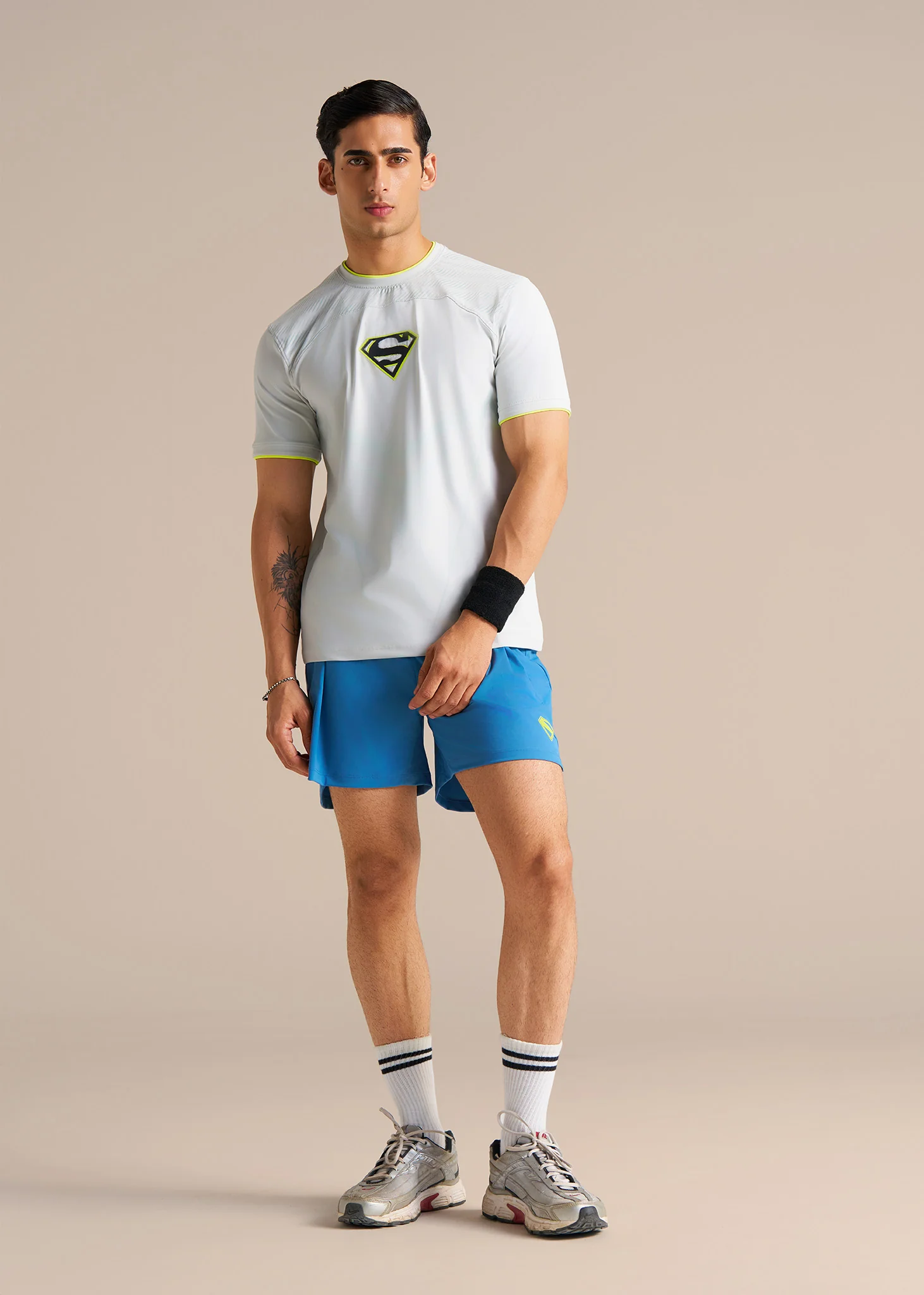 Krypton Strike Men's Training Short - Blue