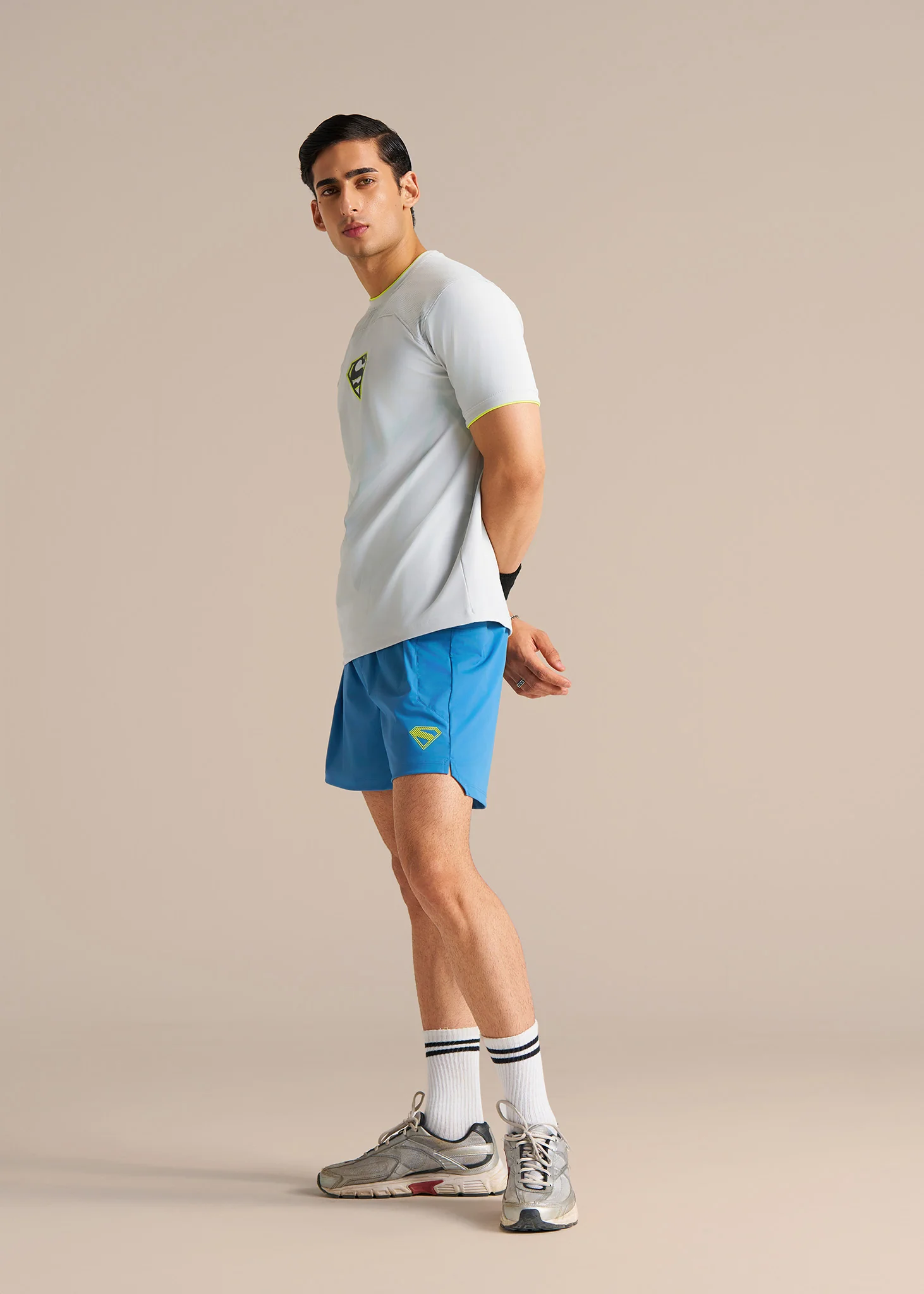 Krypton Strike Men's Training Short - Blue - Image 4
