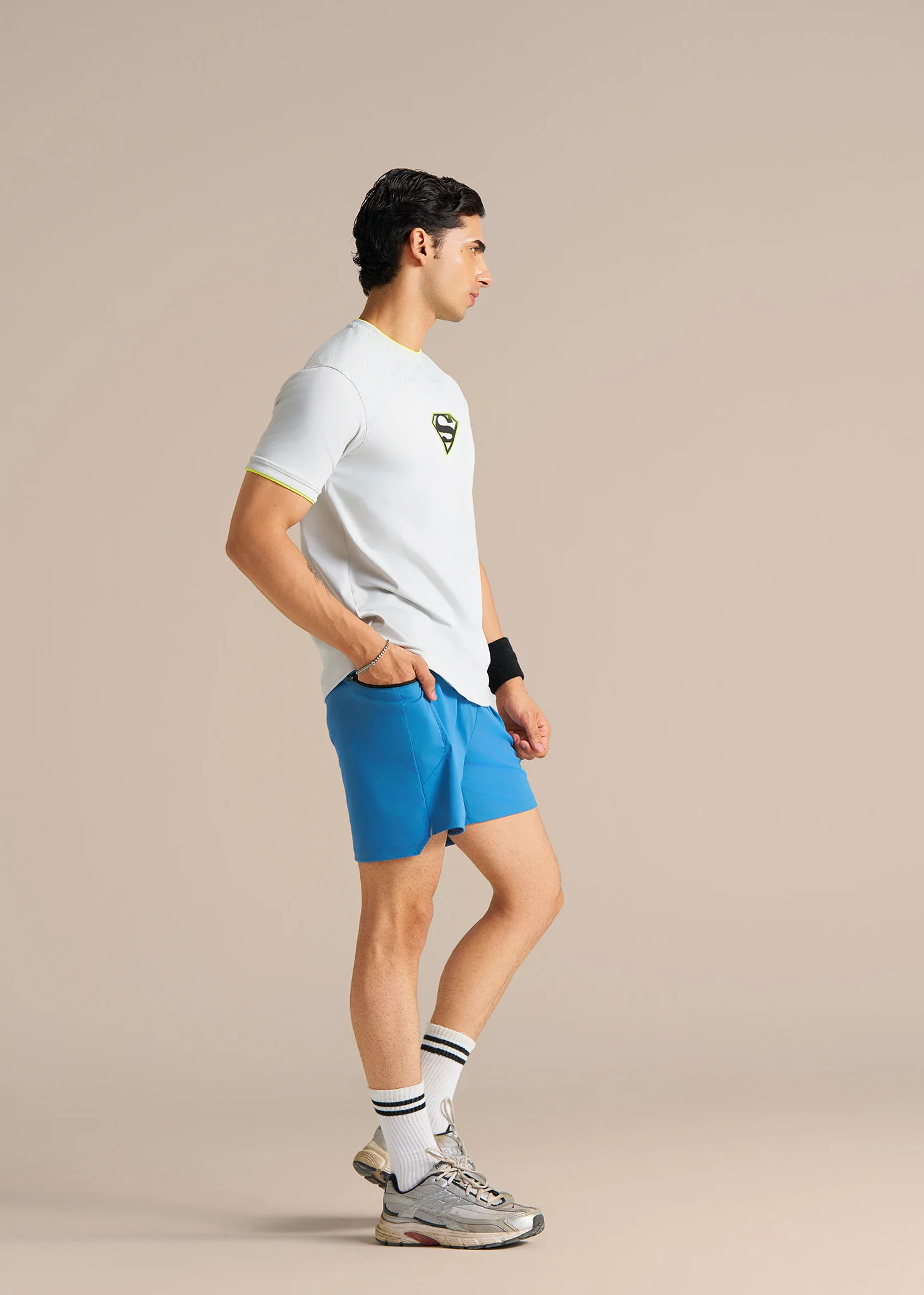 Krypton Strike Men's Training Short - Blue - Image 5