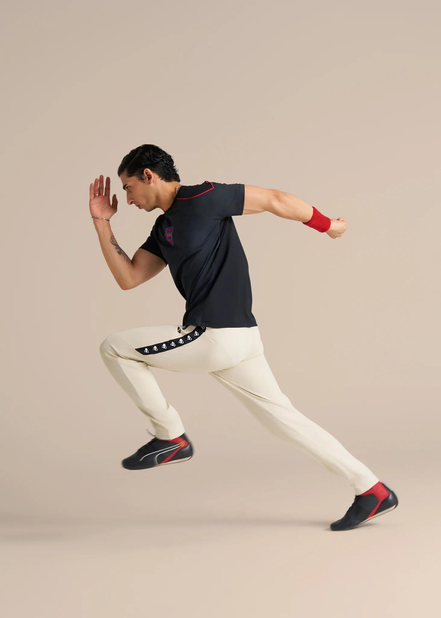 Man of Steel Track Pant - Fawn - Image 2