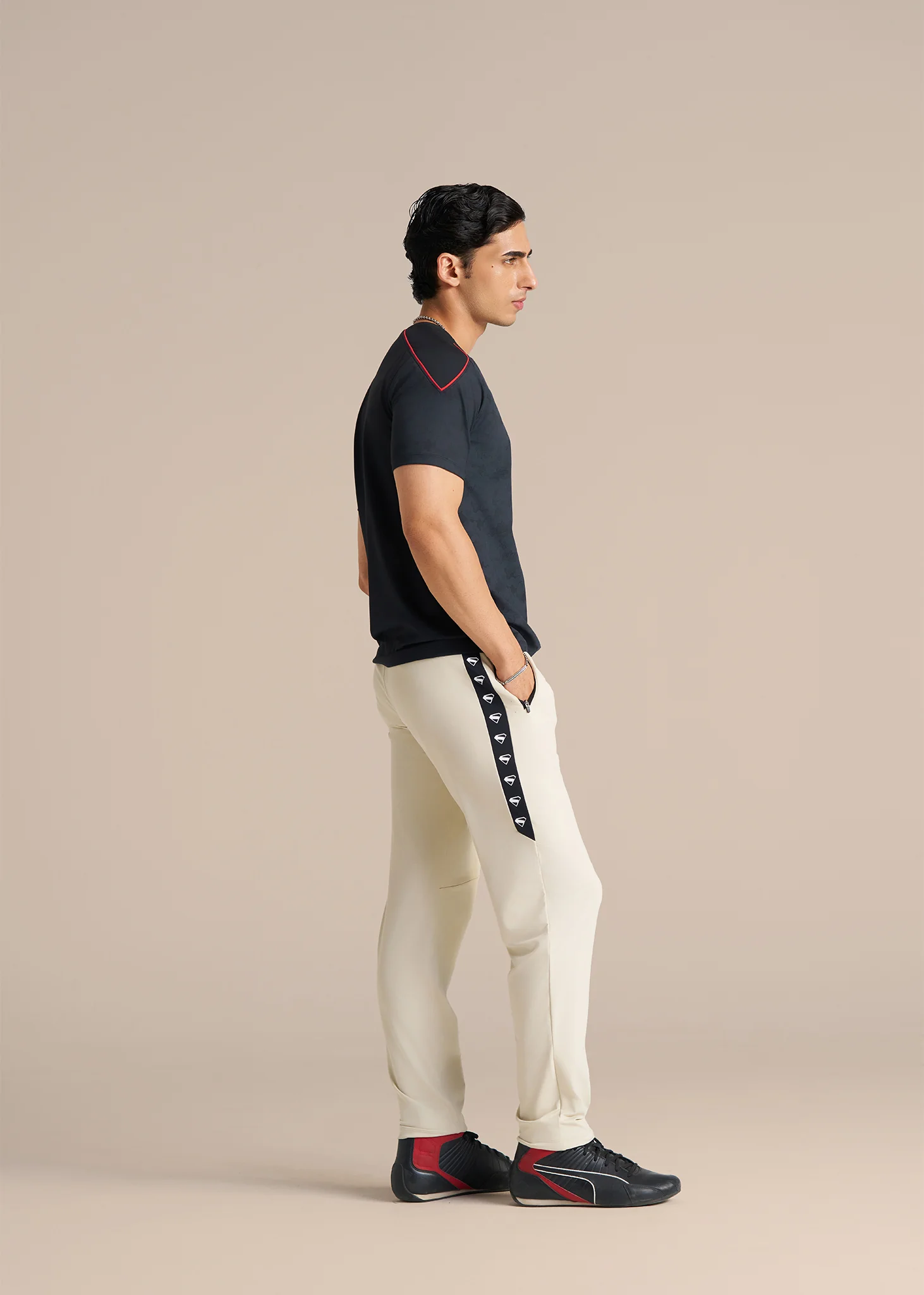 Man of Steel Track Pant - Fawn - Image 5