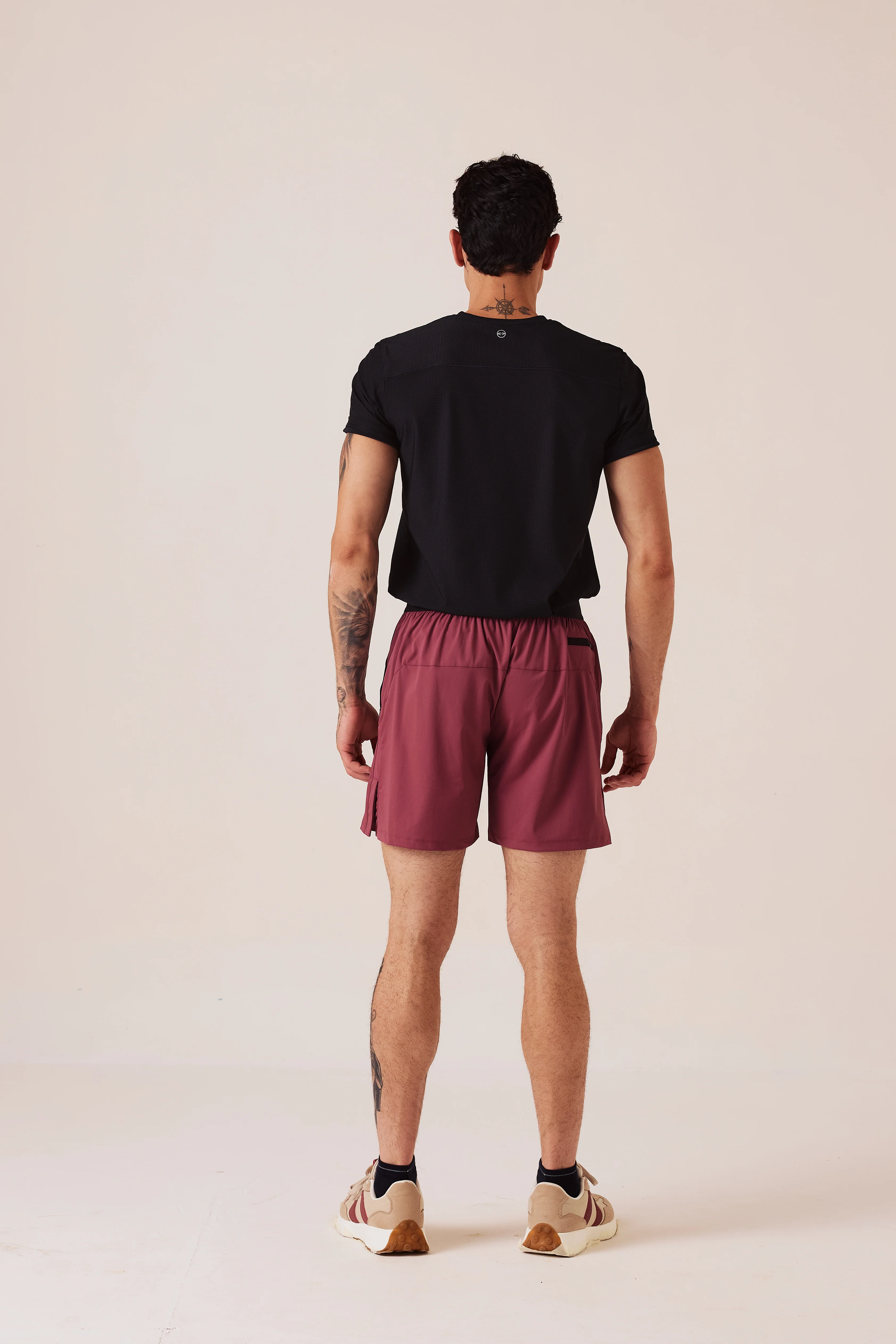 All-Day Workout Shorts - Mulberry - Image 5