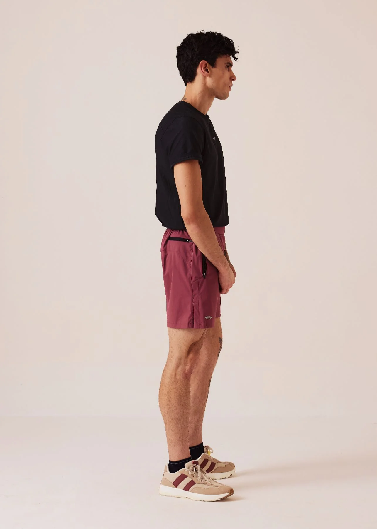 All-Day Workout Shorts - Mulberry - Image 6