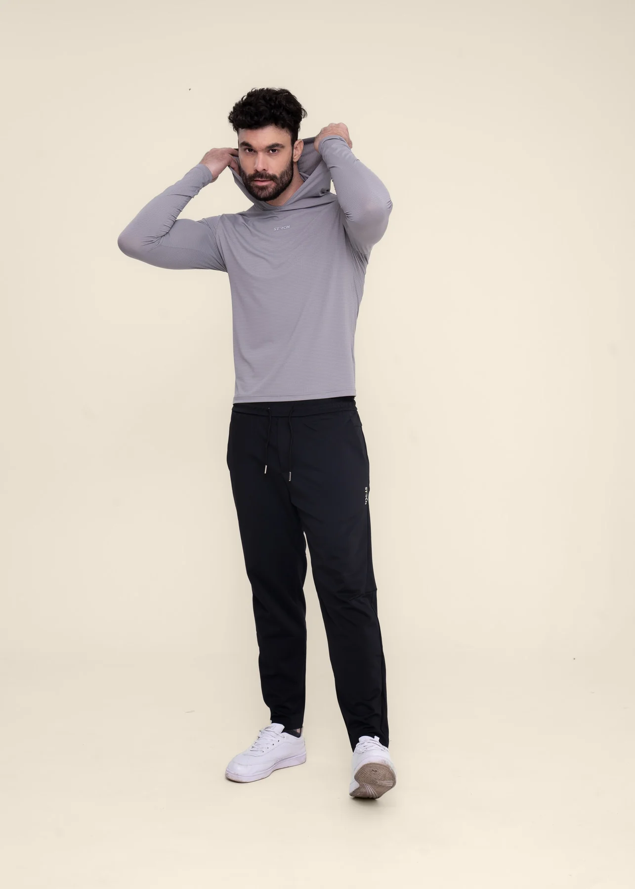 Men Comfort Hoodie - Grey - Image 2