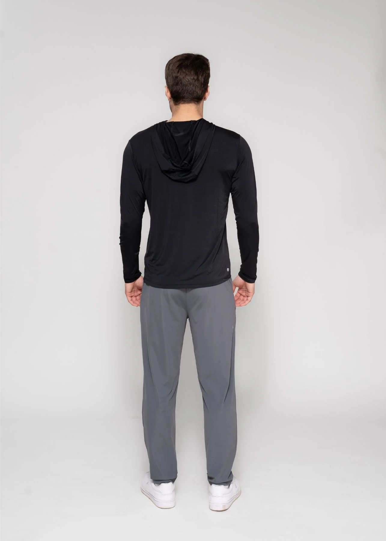 Men Flexi Track Pants Dark Grey - Image 4