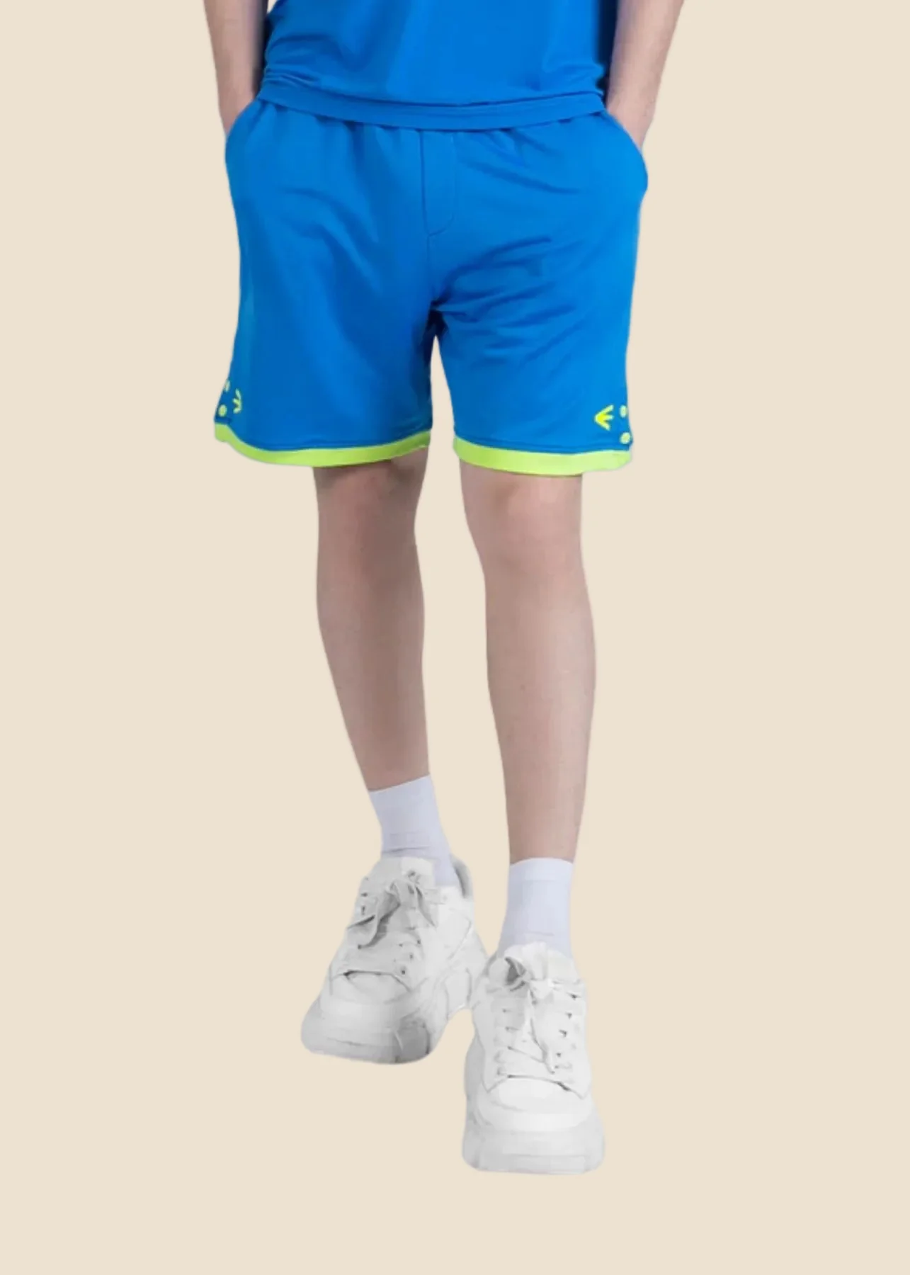 Men Gym Shorts Blue