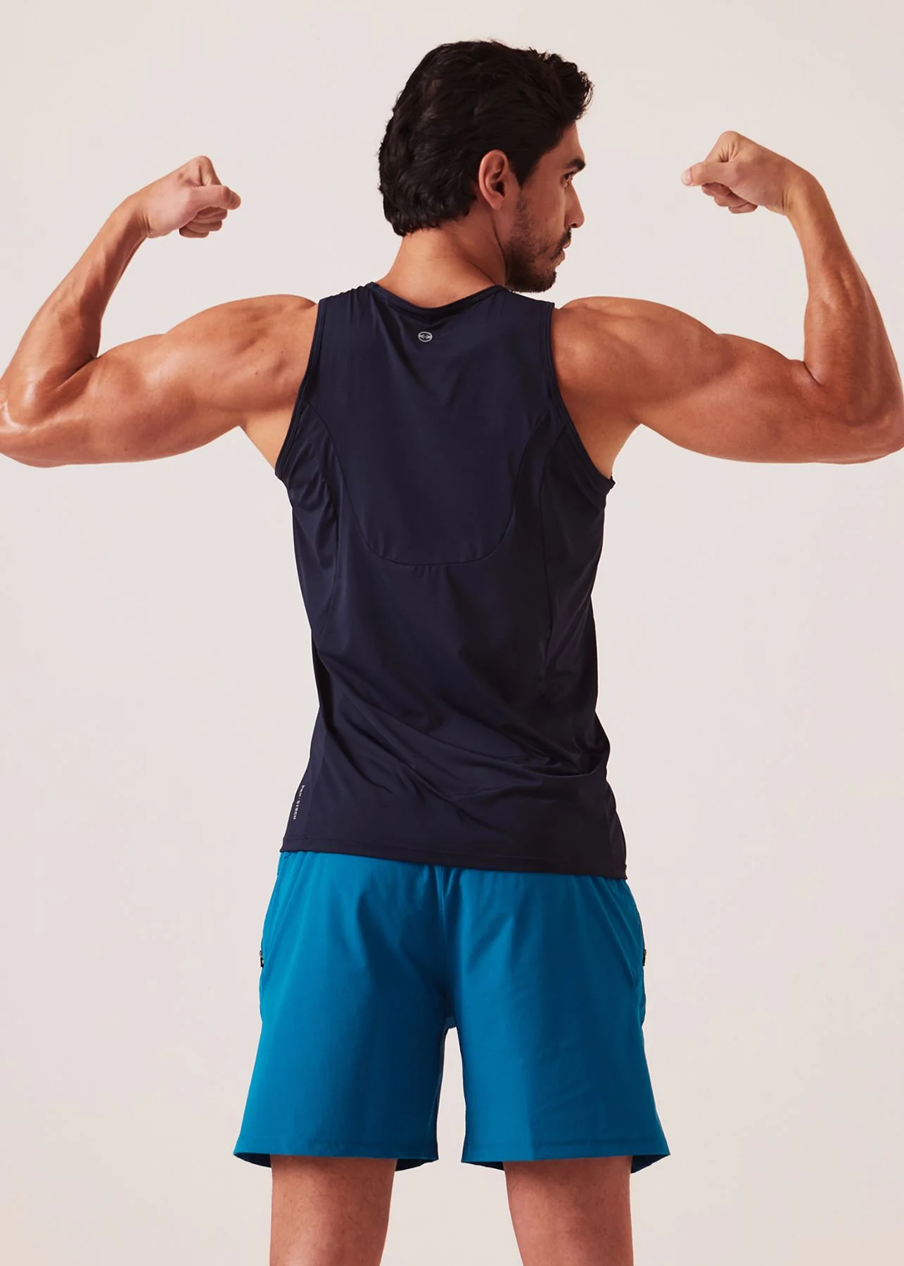 Men Gym Tank Top - Jet Black - Image 5