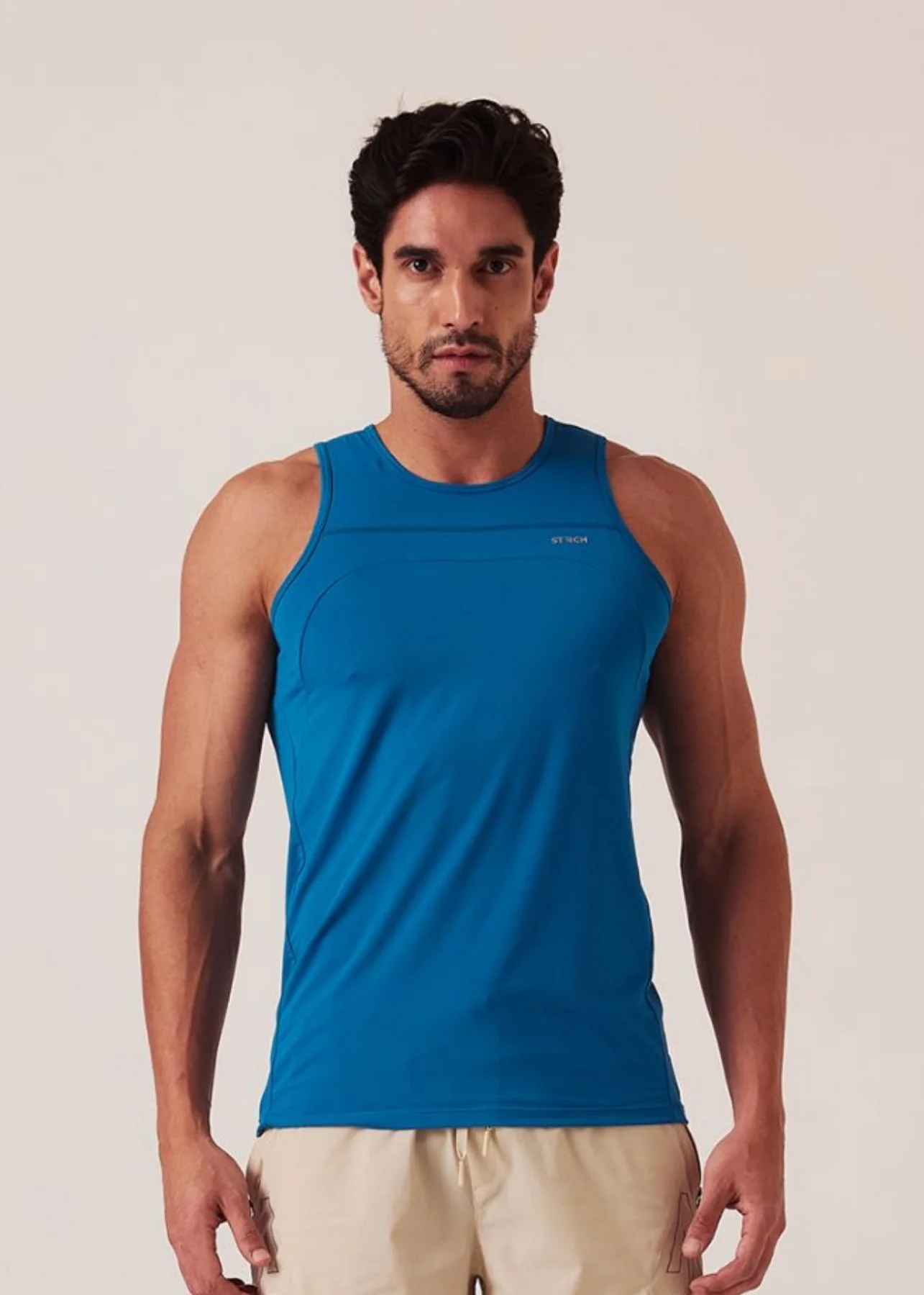 Men Gym Tank Top - Teal