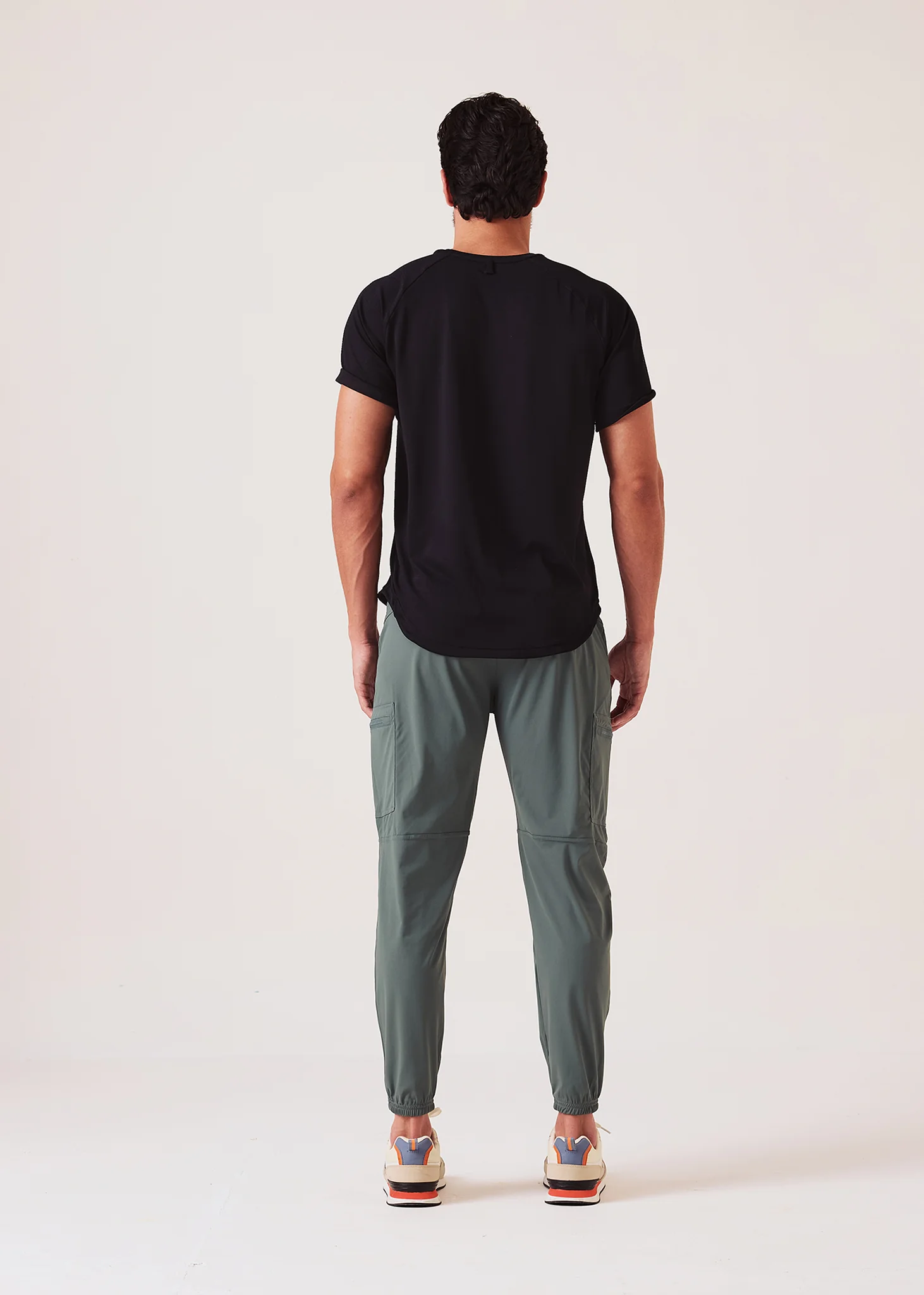 Men Performance Fit T-Shirt - Jet Black - Image 4