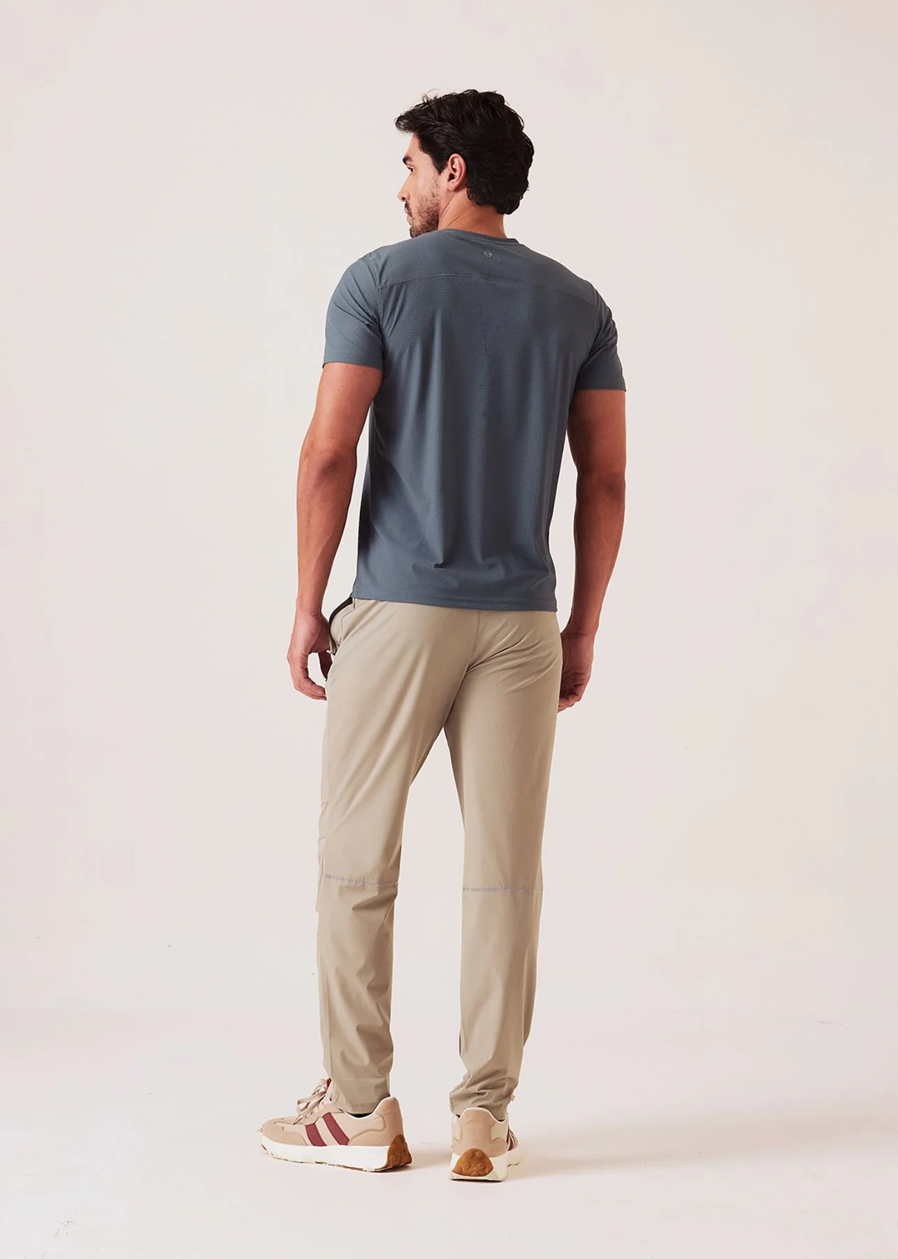 Men Pro Fit Gym T-Shirt - Steel Grey - Image 6