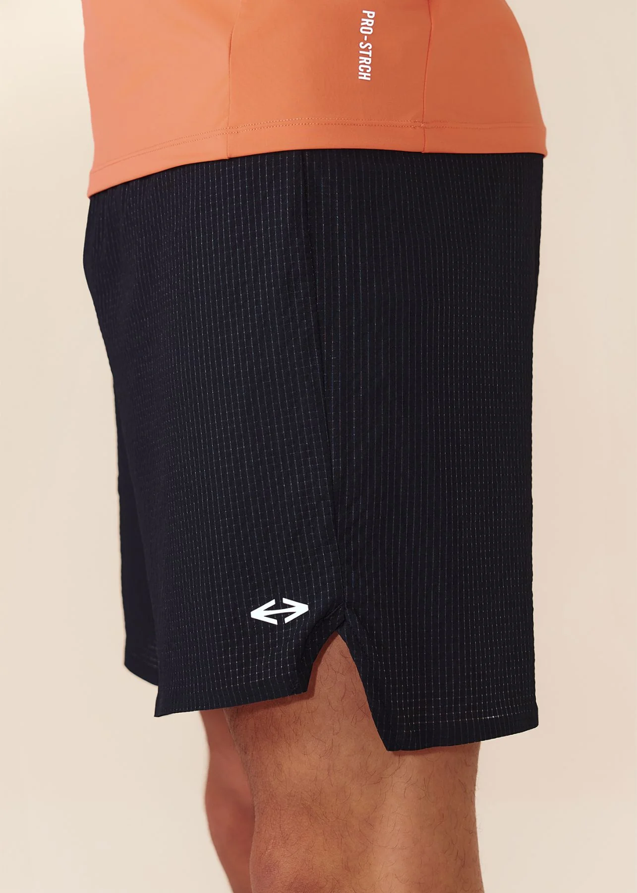 Men Quick Dry Workout Shorts - Black - Image 7