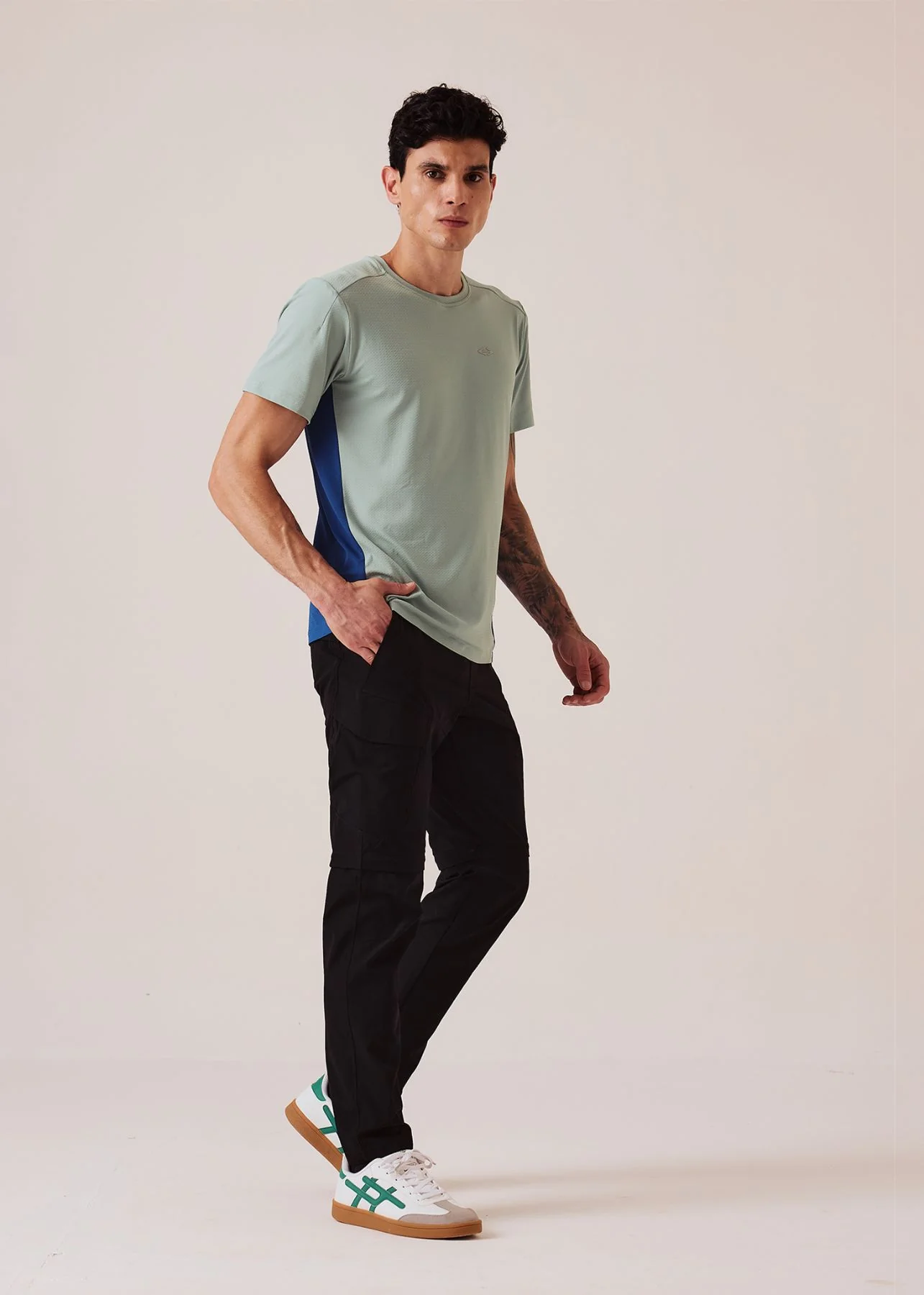 Men Regular Fit Track Pants - Jet Black - Image 4