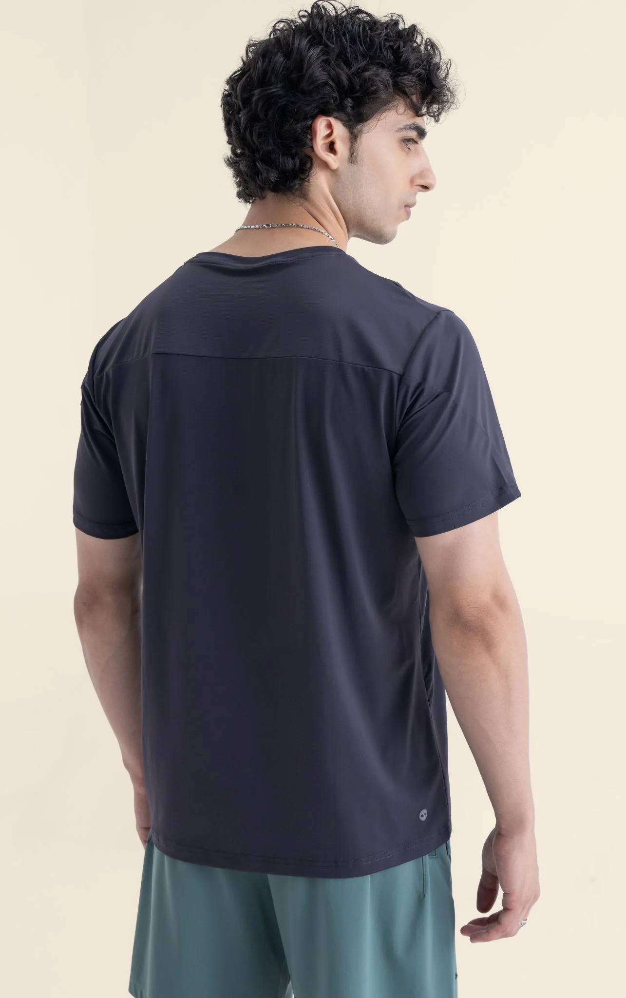 Men Running T Shirt - Iron Gray - Image 4