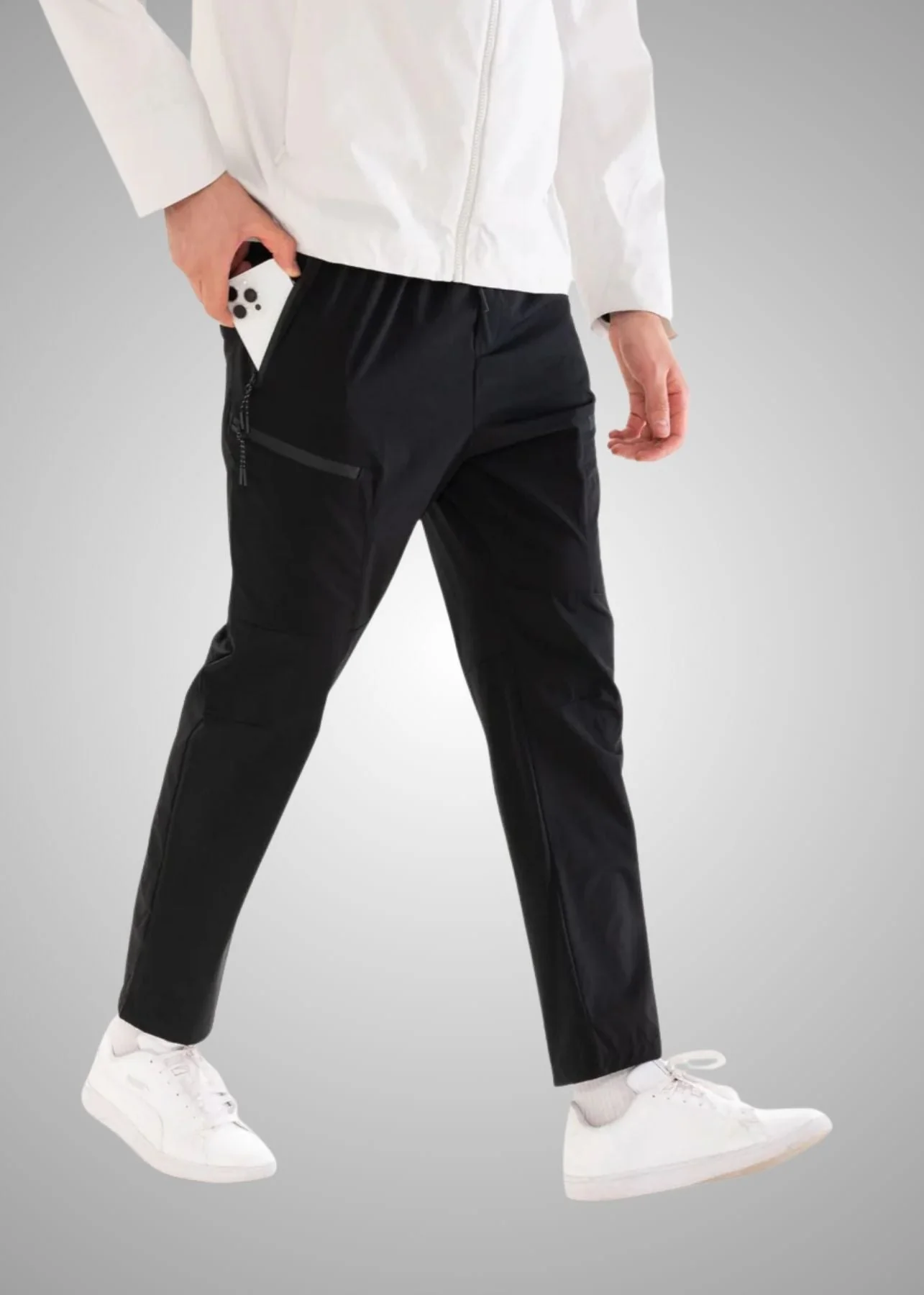 Men Training Woven Pant Black