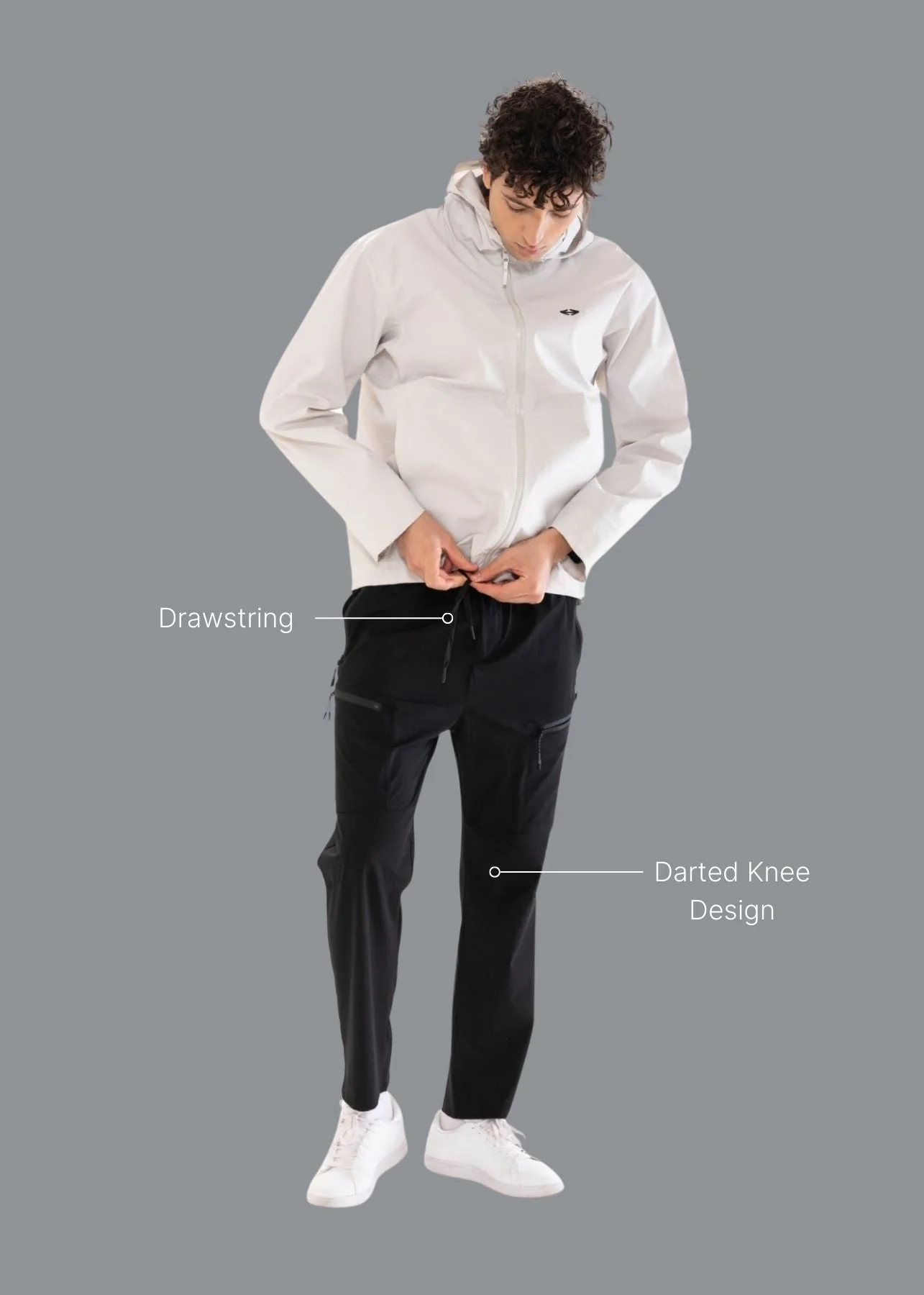 Men Training Woven Pant Black - Image 2