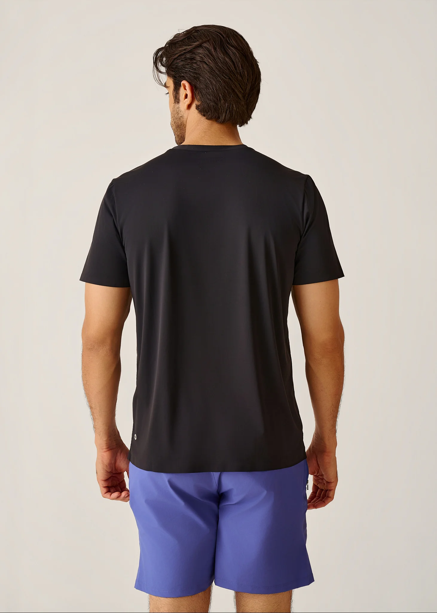 STRCHFLEX Active Core Tee Shirt - Jet Black - Image 7