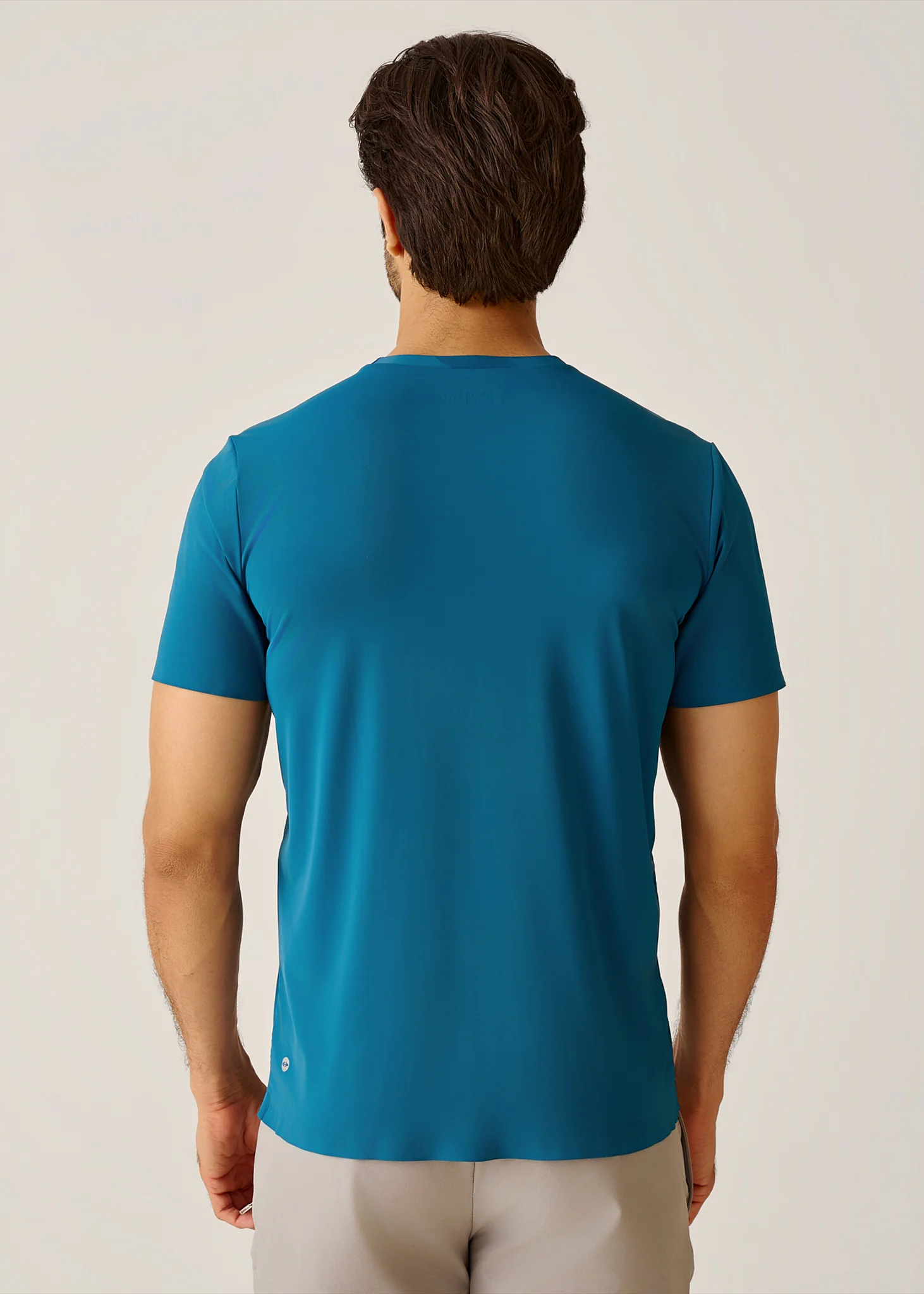 STRCHFLEX Active Core Tee Shirt - Teal Blue - Image 8