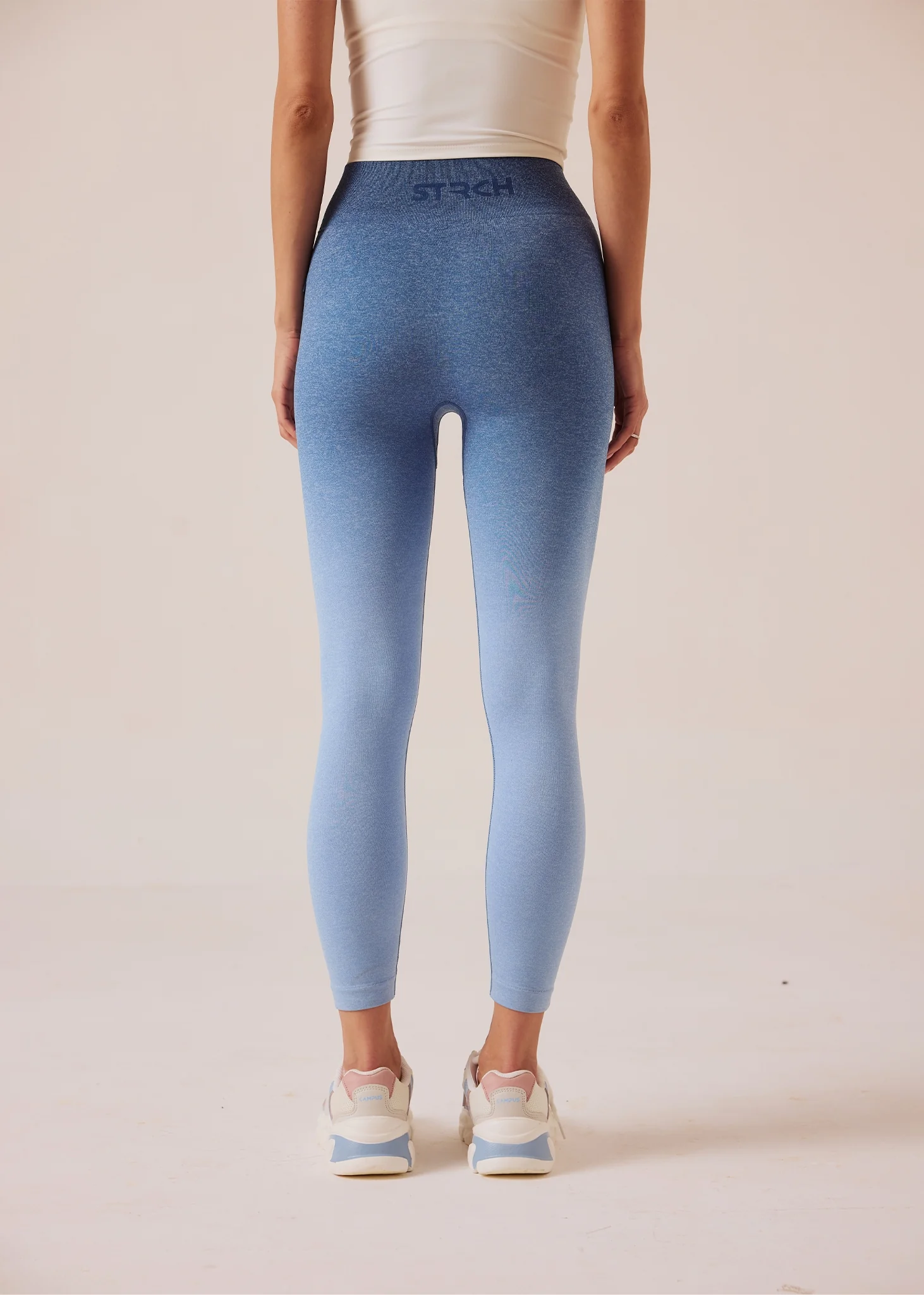 STRCHFlex High Performance Ombre Leggings - Cornet Blue - Image 6