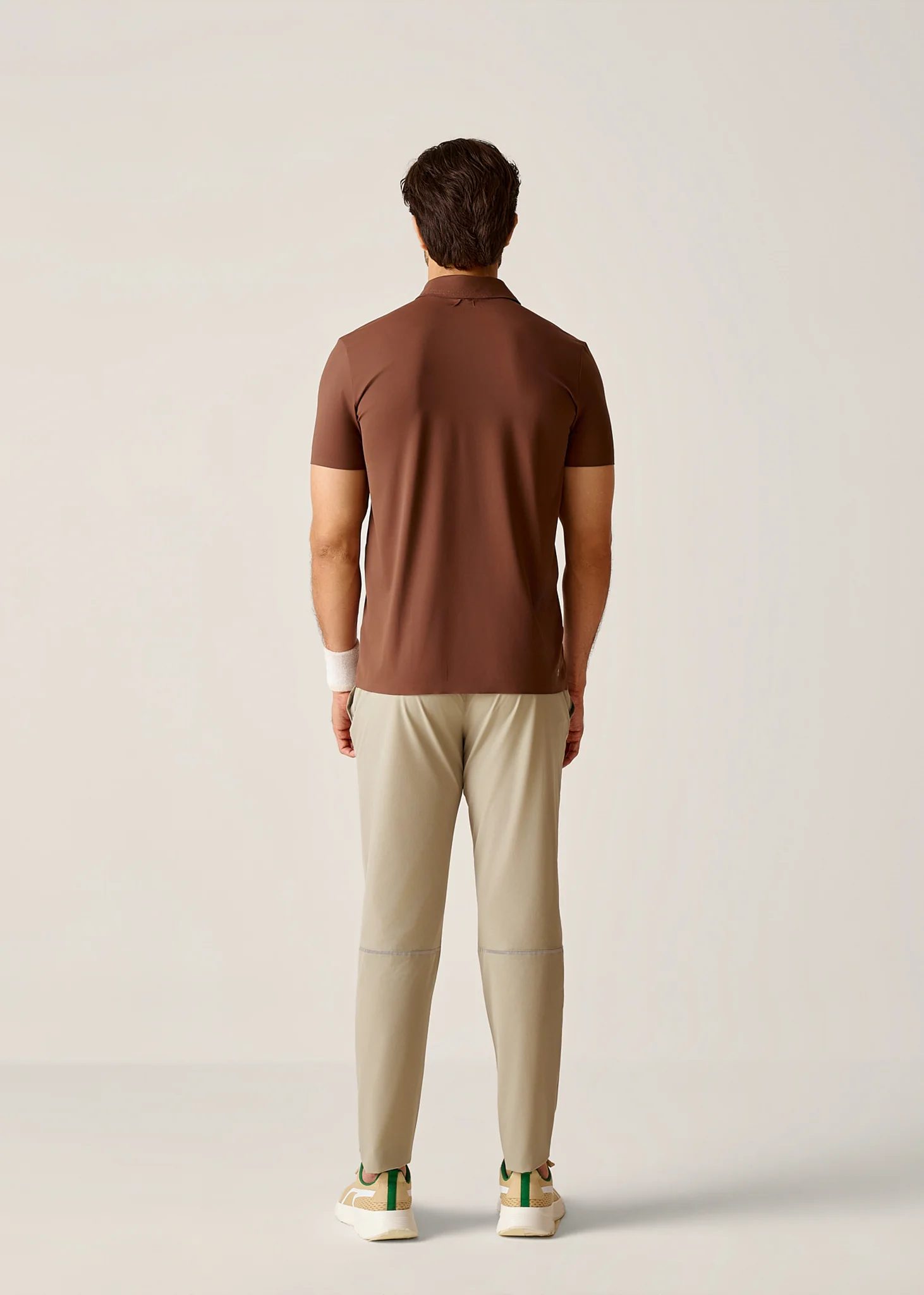 Ultimate Active Polo - Mocha Brown - Image 8