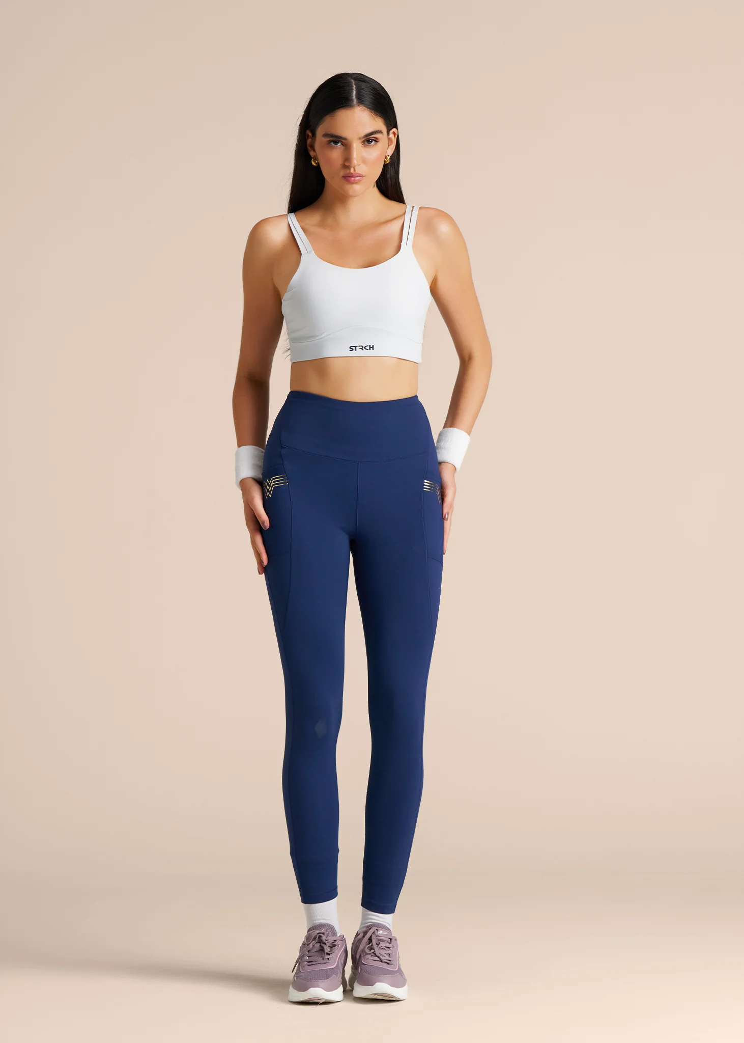 Ultra-High Waist Workout Legging - Estate Blue