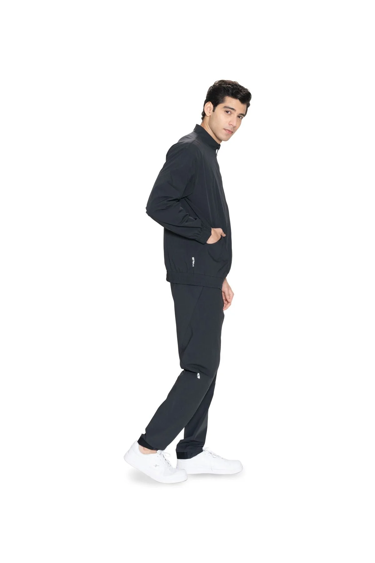 Unisex Lightweight Jacket - Black - Image 3