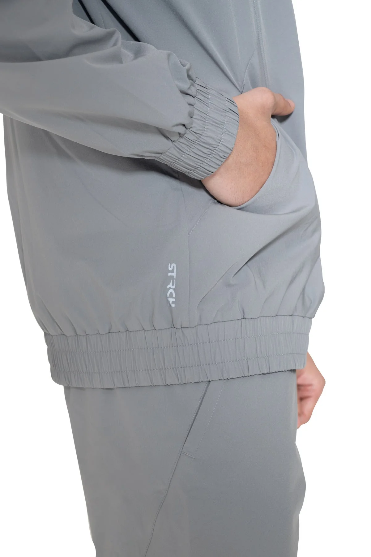 Unisex Lightweight Jacket - Grey - Image 5