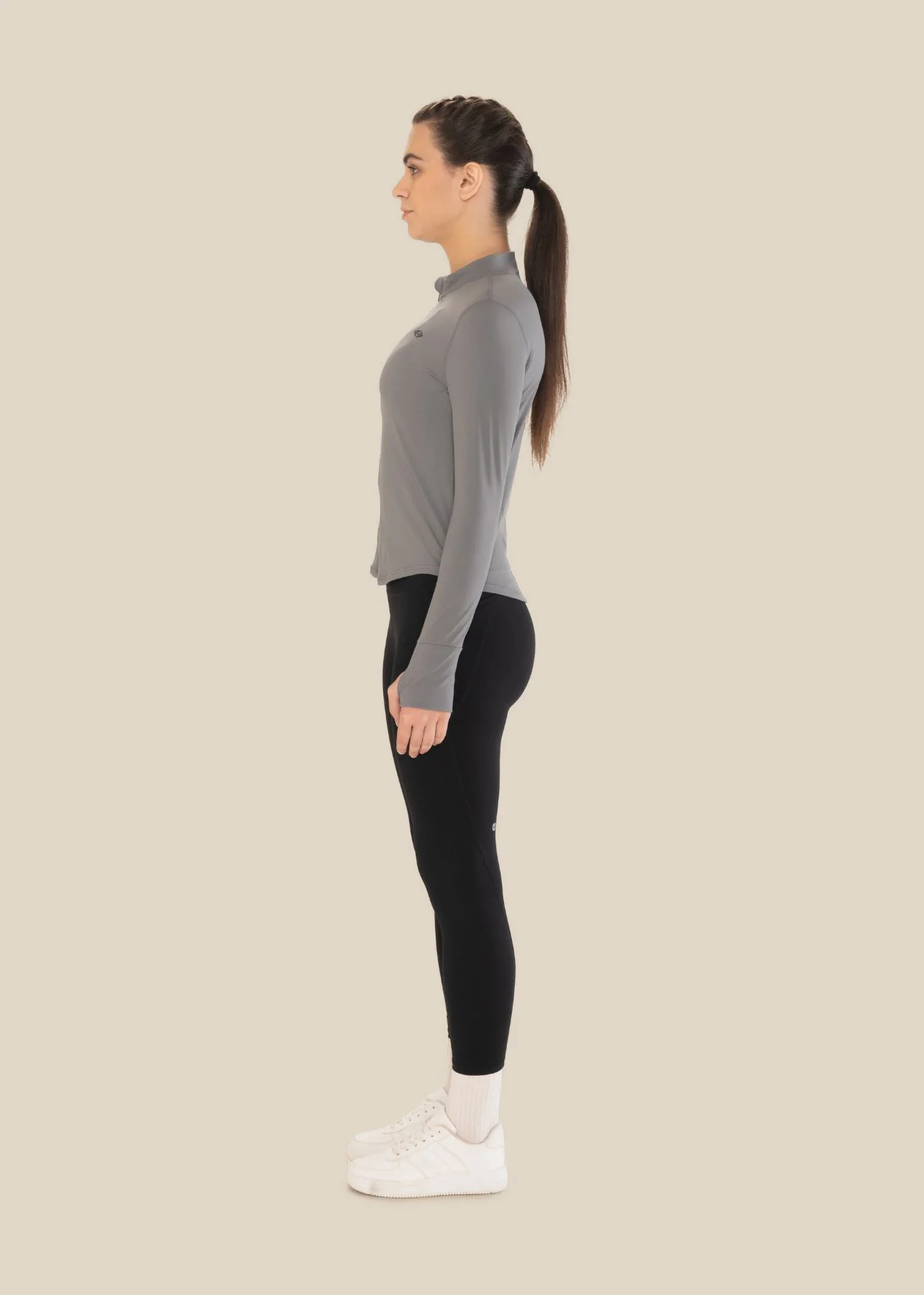 Women Active Jacket - Grey - Image 5