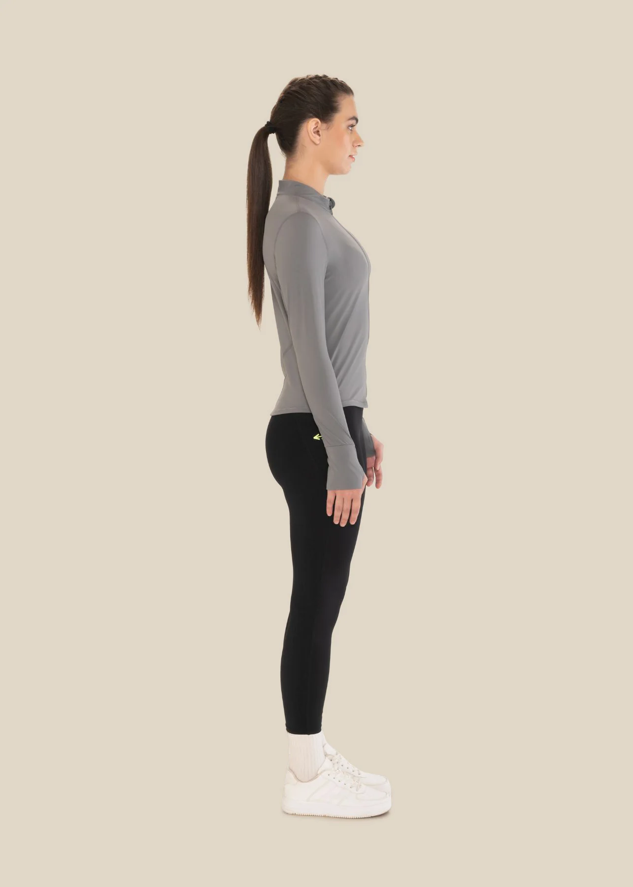 Women Active Jacket - Grey - Image 6