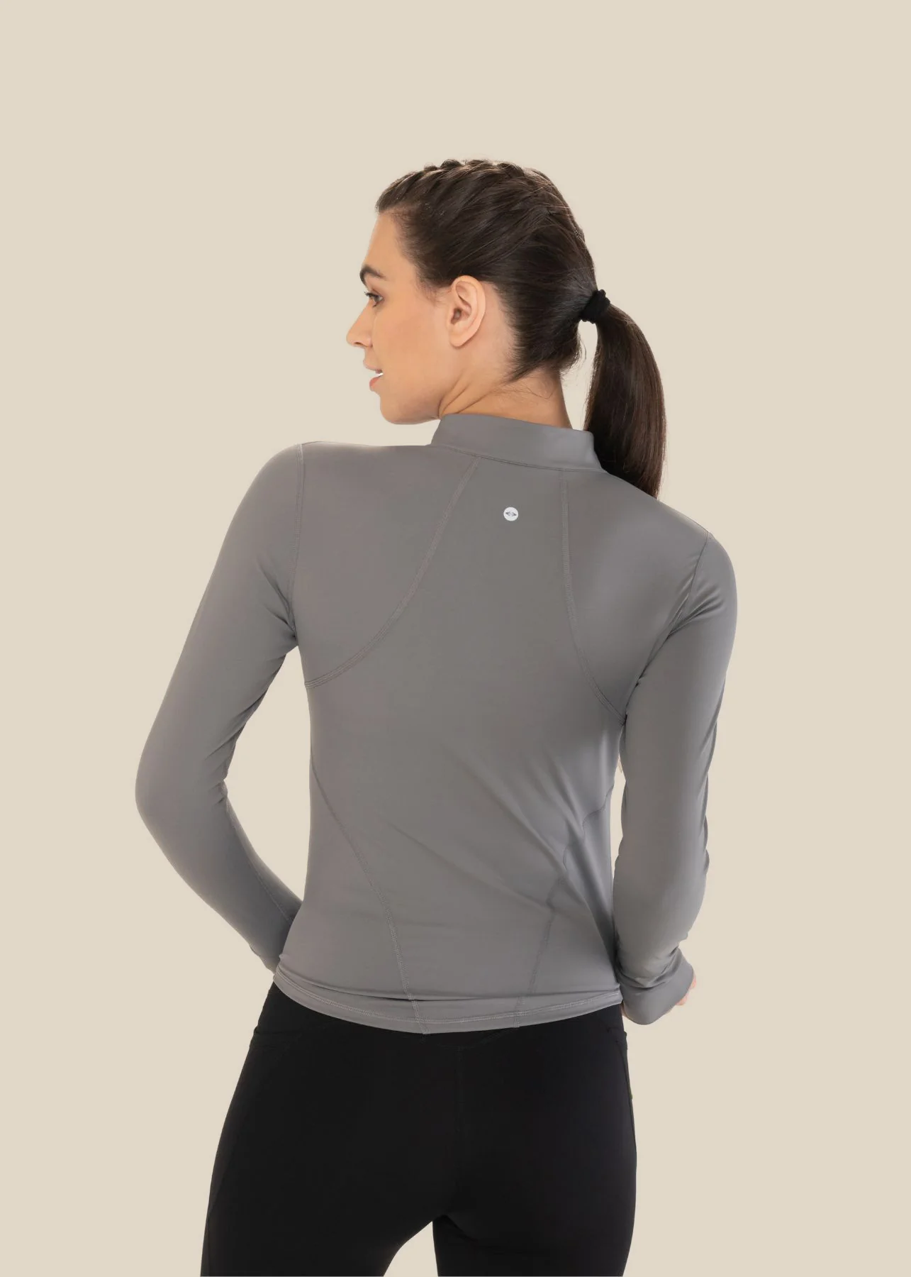 Women Active Jacket - Grey - Image 8