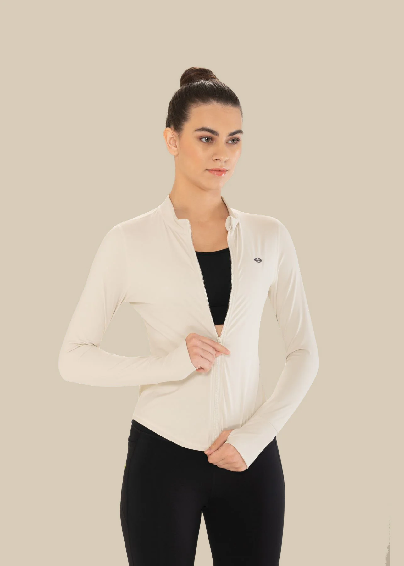 Women Active Jacket - White