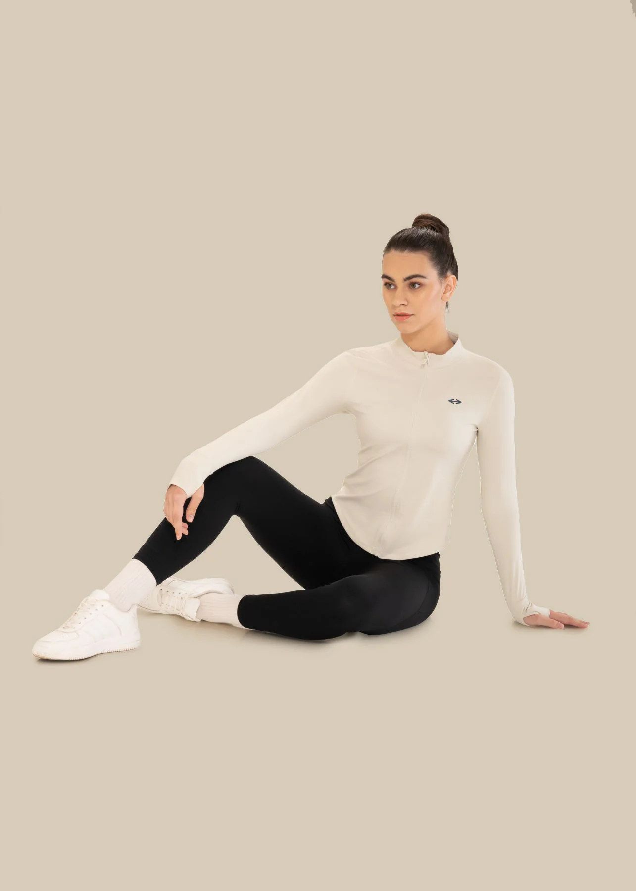 Women Active Jacket - White - Image 2