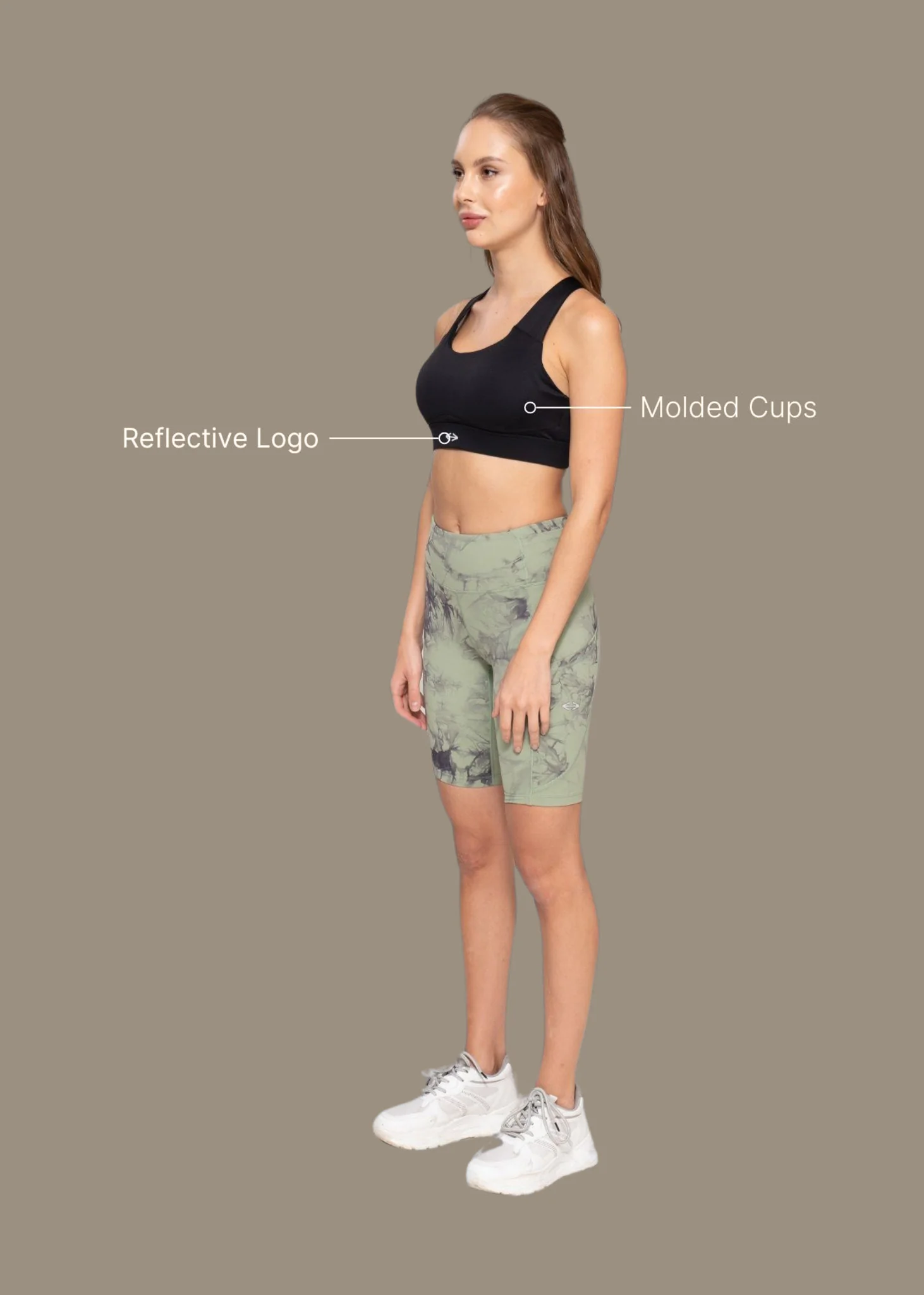 StrchFlex High Impact Sports Bra - Black - Image 3
