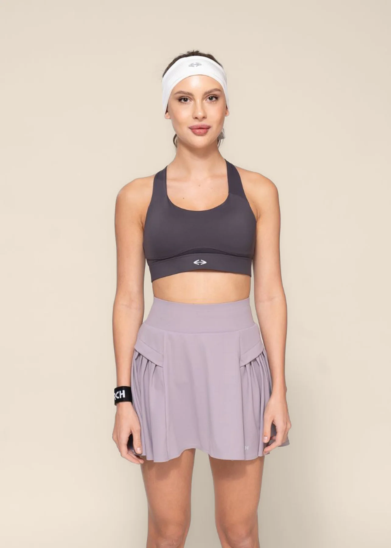 StrchFlex High Impact Sports Bra - Grey - Image 2