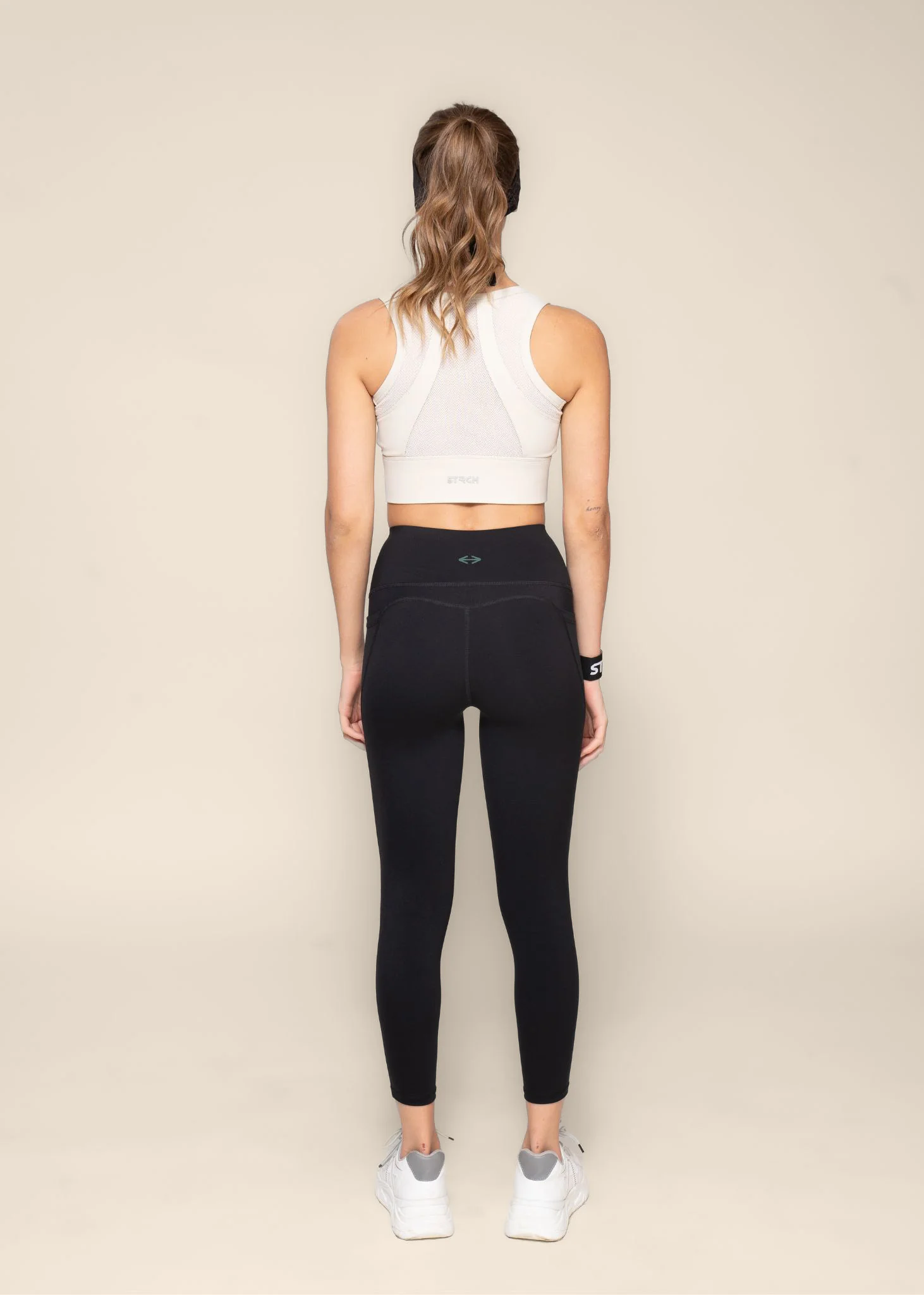 StrchFlex Ankle length leggings - Black - Image 6