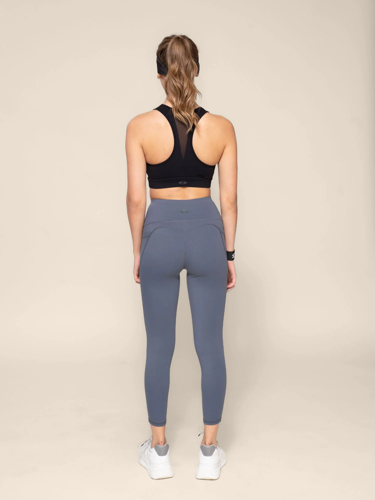 StrchFlex Ankle length leggings - Dusty Blue - Image 5