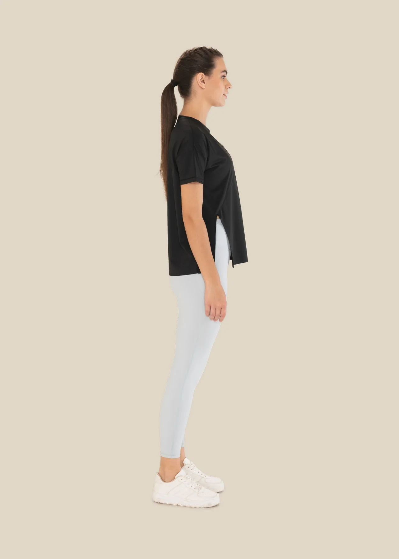 StrchFlow Performance Tee - Black - Image 5