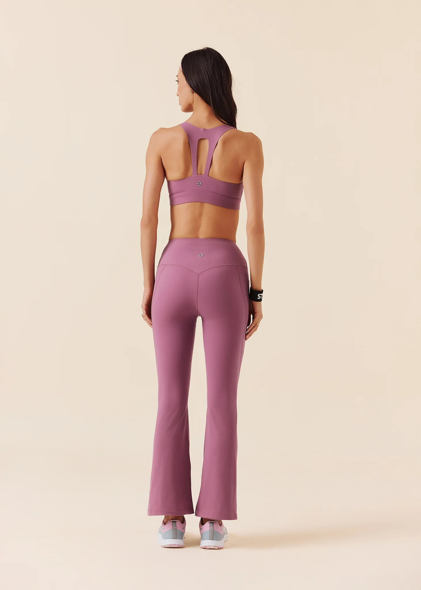 Women Breathable Racerback Bra - Grape Nector - Image 8