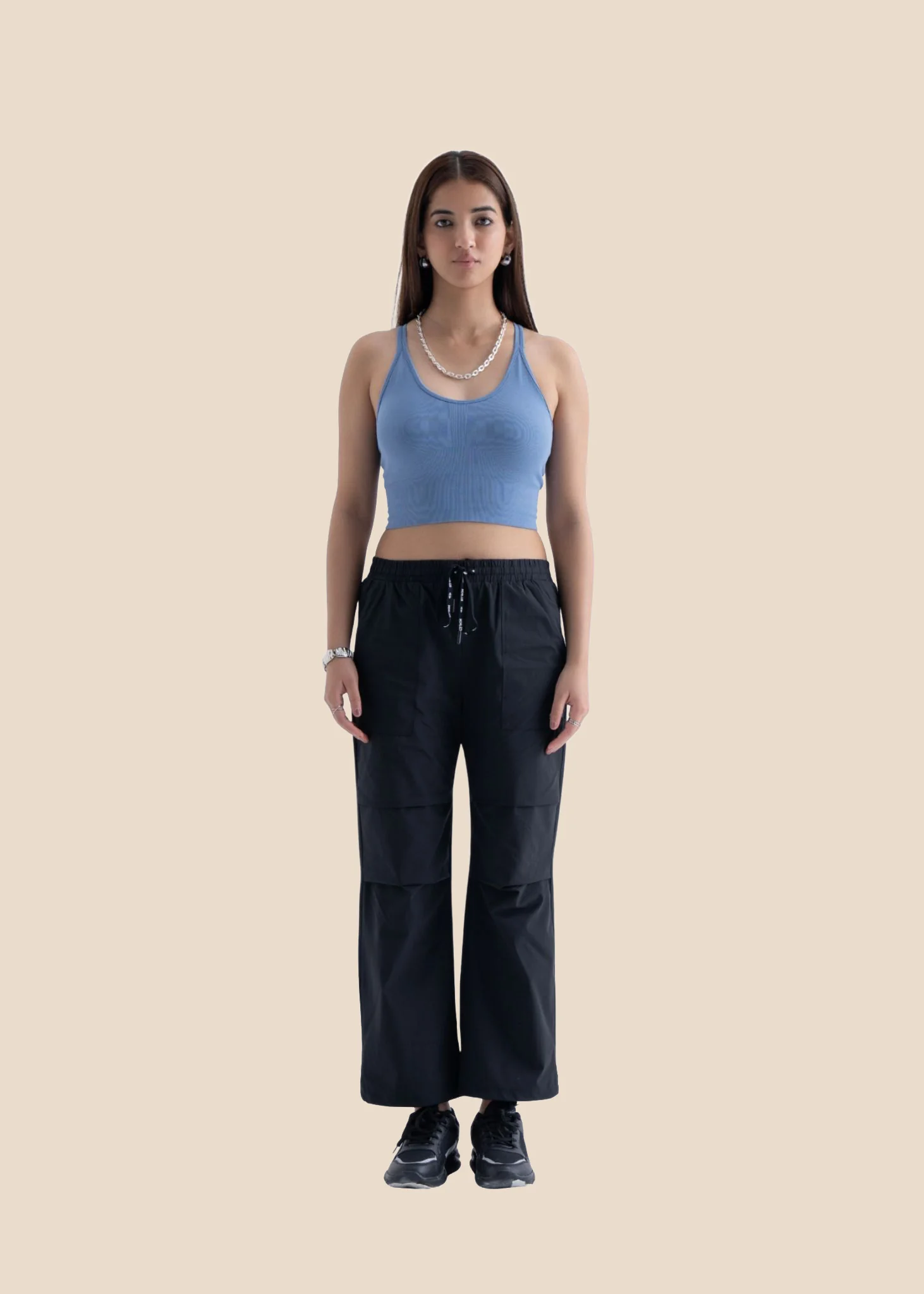 Play core utility Cargo pants - Black - Image 2
