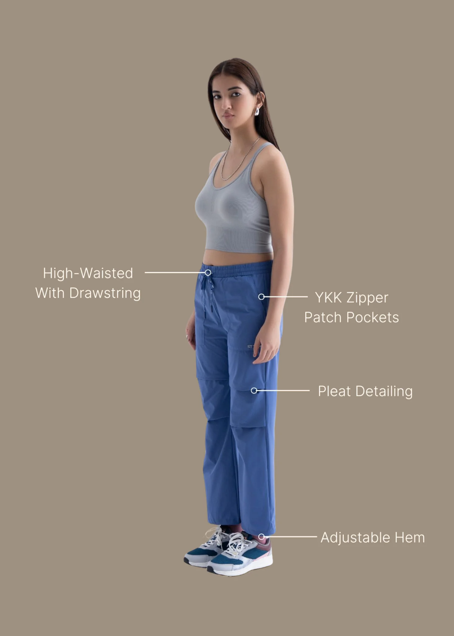 Play Core Utility Cargo Pants - Marlin Blue - Image 3