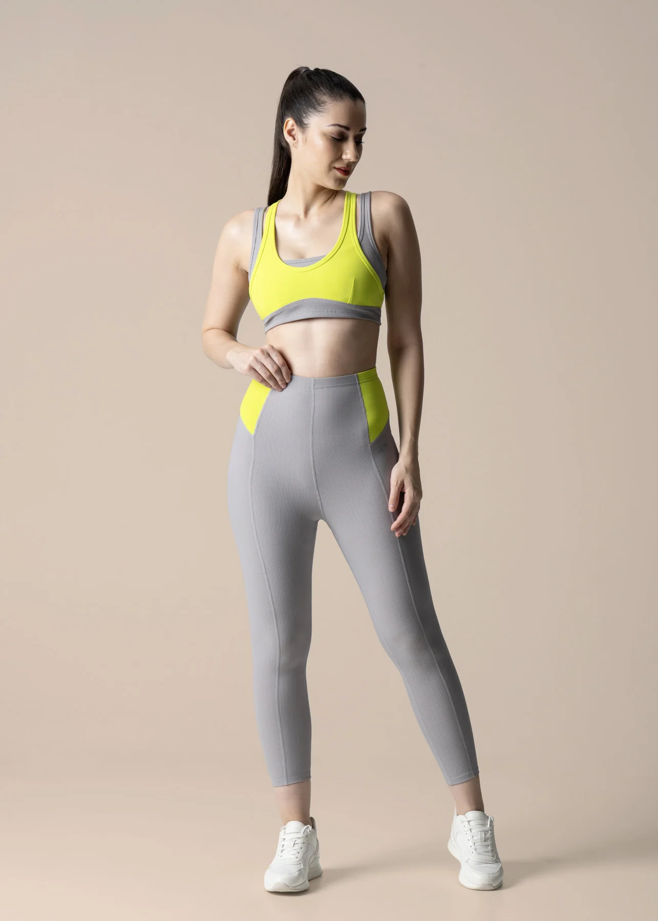 Strch Flex Play Core Leggings - Grey