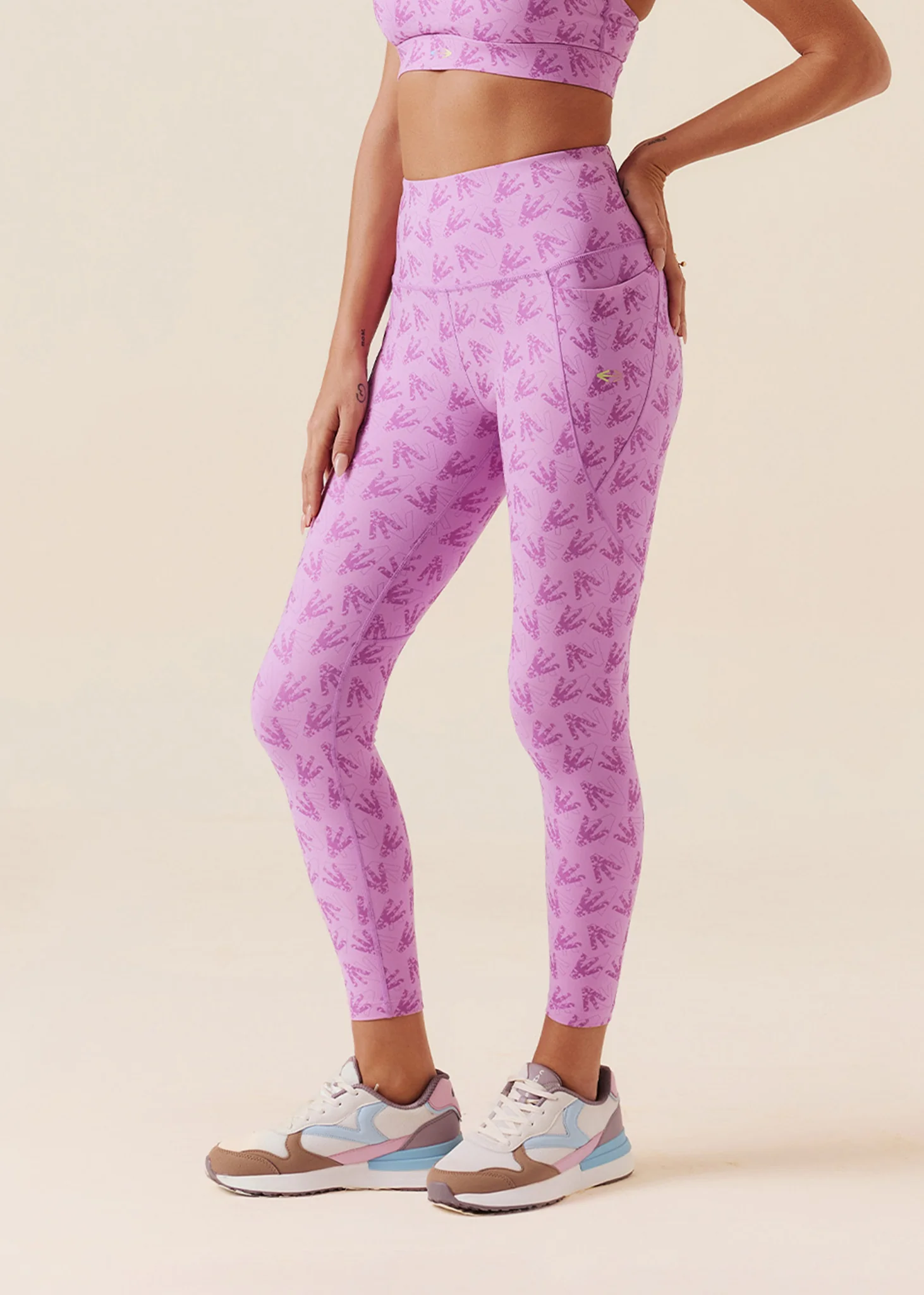 Women Comfort Fit Leggings - Orchid Pink