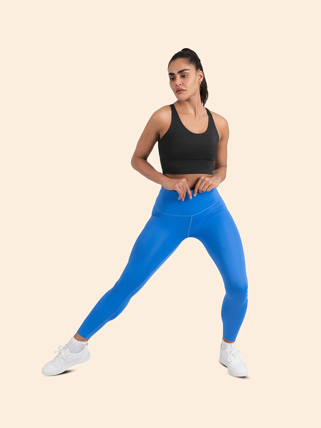 StrchFlex Elevated Performance leggings - Azure Blue - Image 2