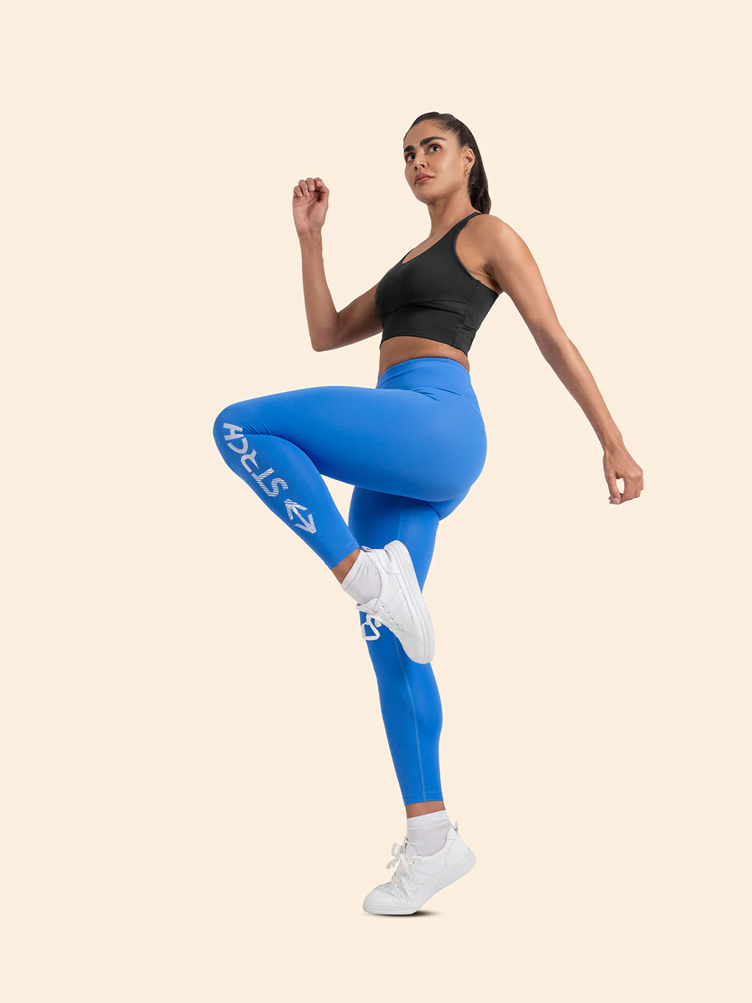 StrchFlex Elevated Performance leggings - Azure Blue - Image 6