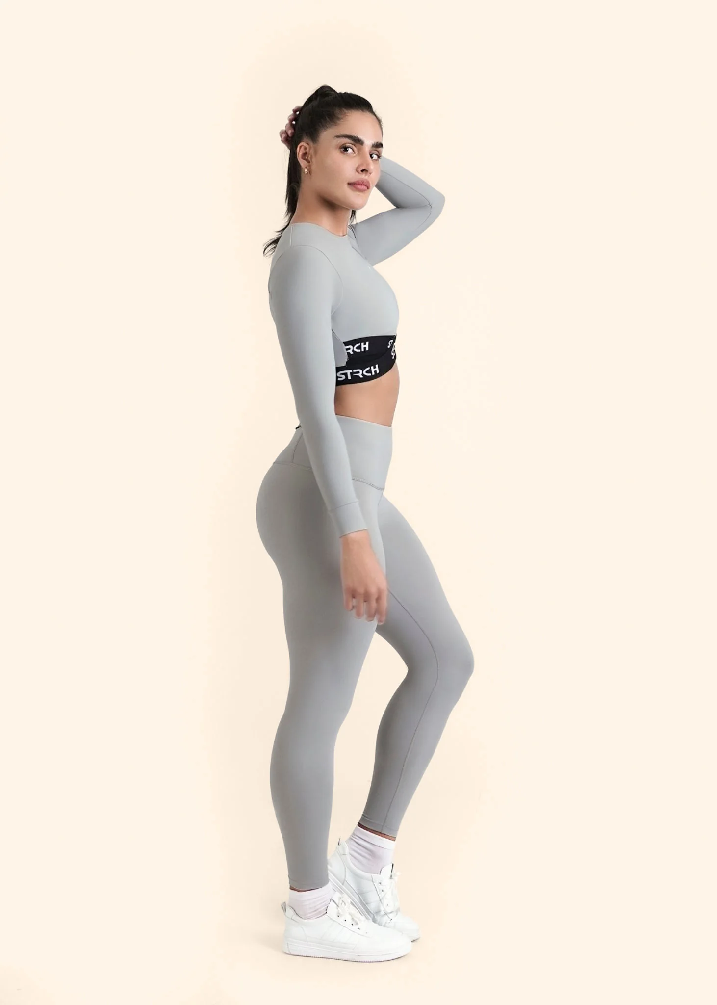 StrchFlex Elevated Performance leggings - Grey - Image 5