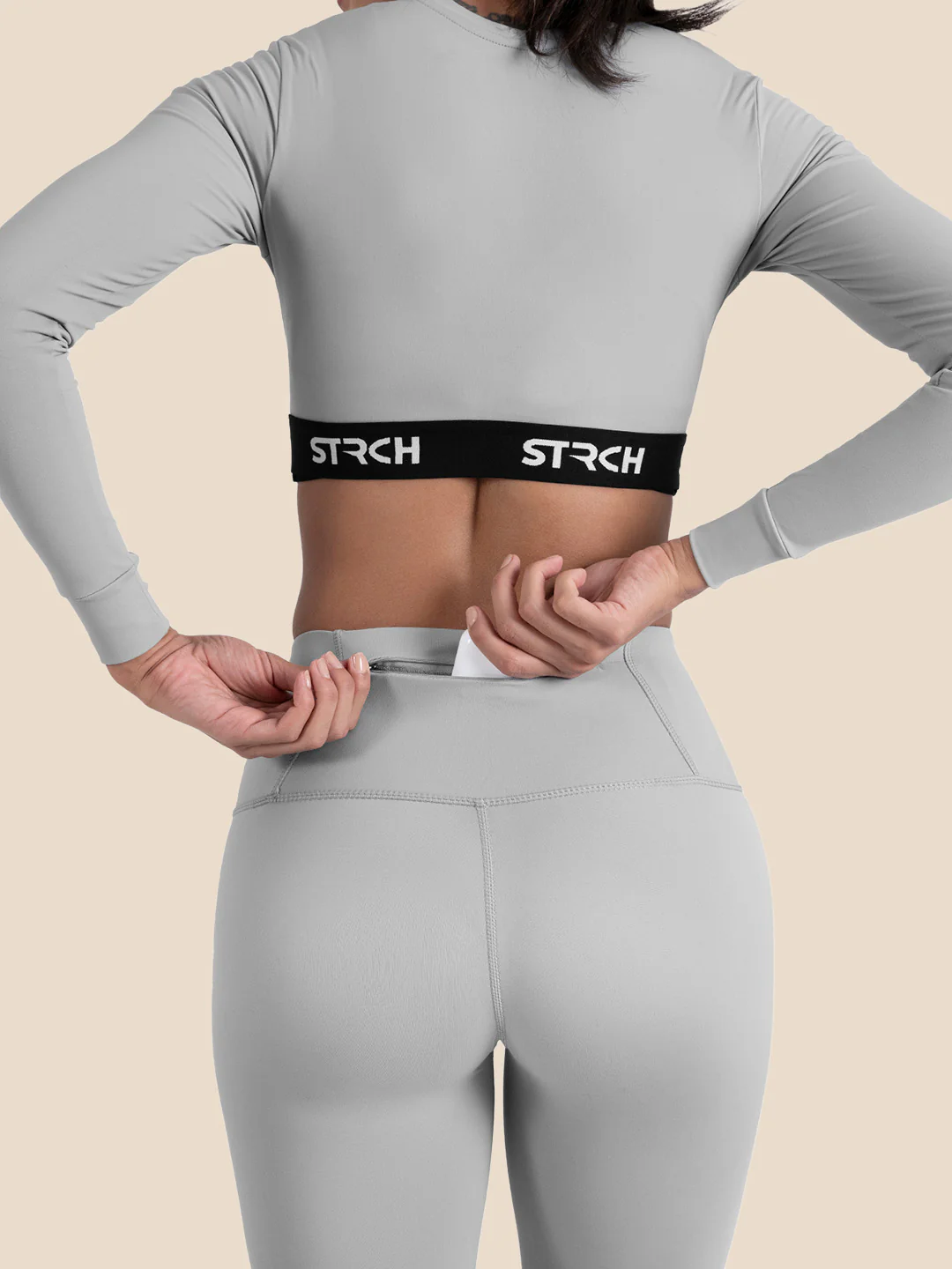 StrchFlex Elevated Performance leggings - Grey - Image 7