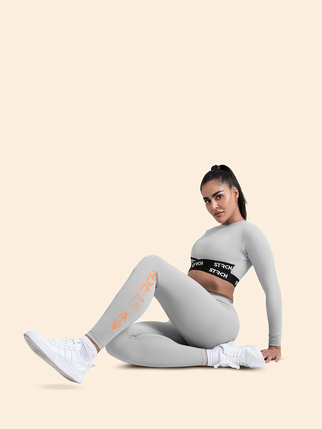 StrchFlex Elevated Performance leggings - Grey - Image 8