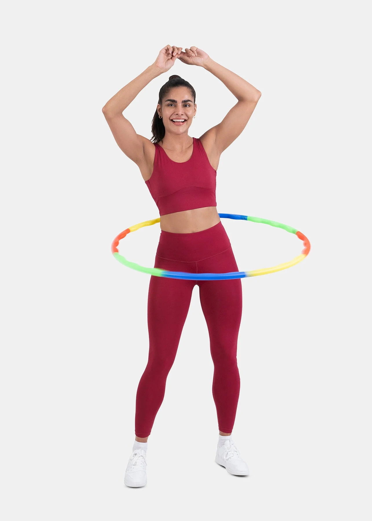 StrchFlex Elevated Performance leggings - Maroon - Image 6